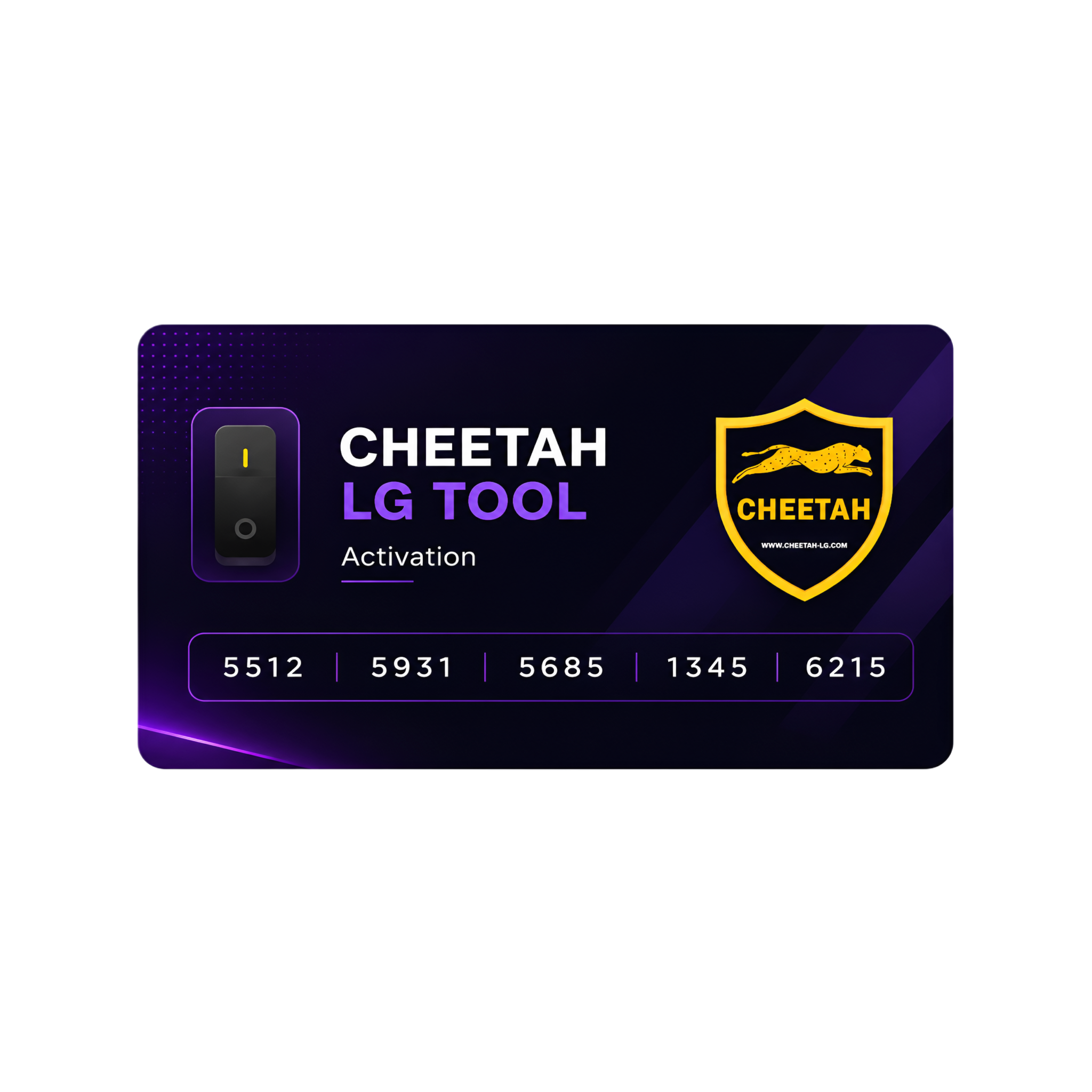 Cheetah Tool LG 1 Year Activation