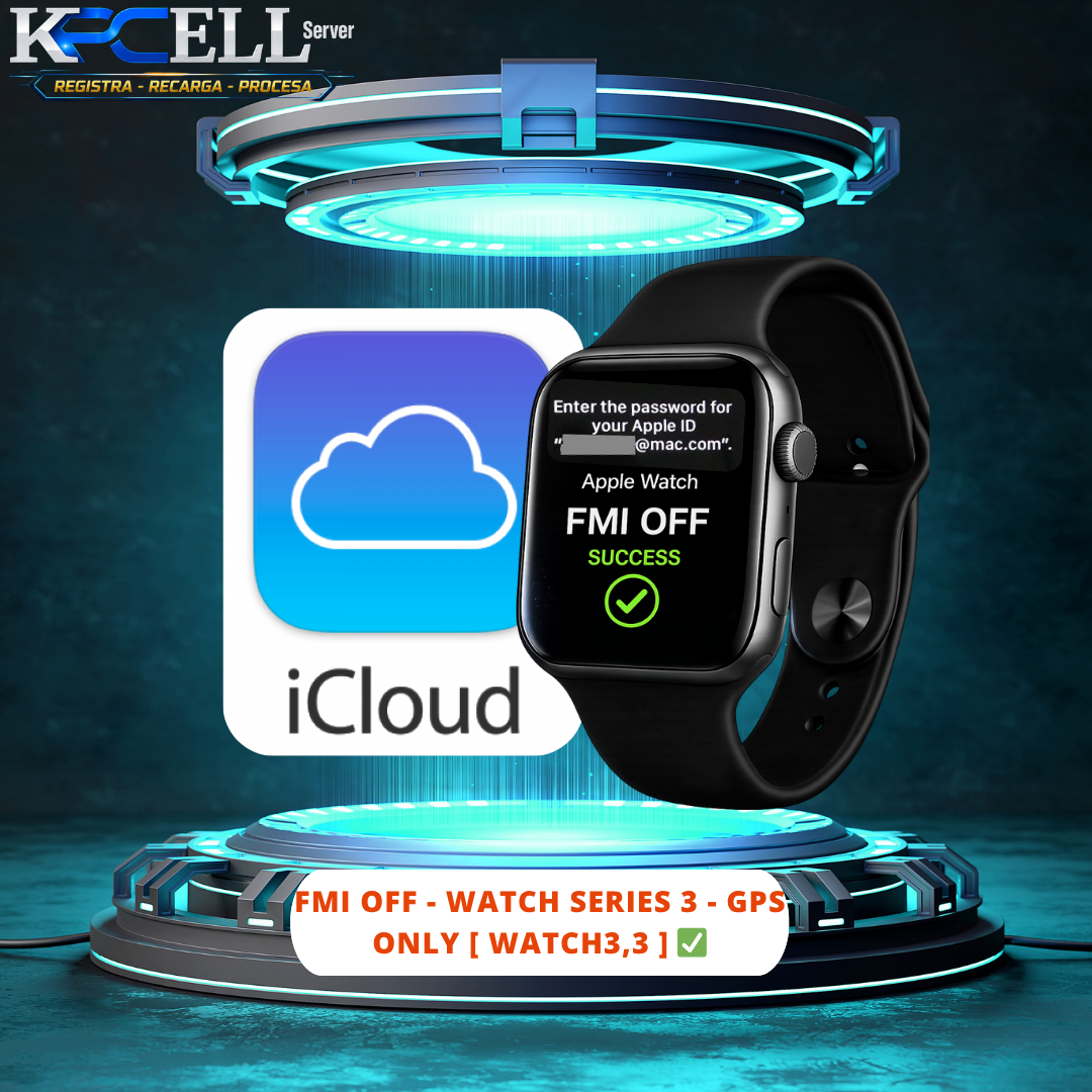 FMI OFF - Watch Series 3 - GPS Only [ Watch3,3 ] ✅