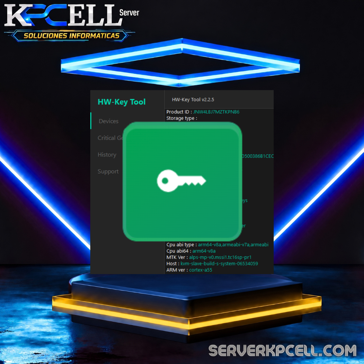 HW-Key Tool Credits (Existing User)