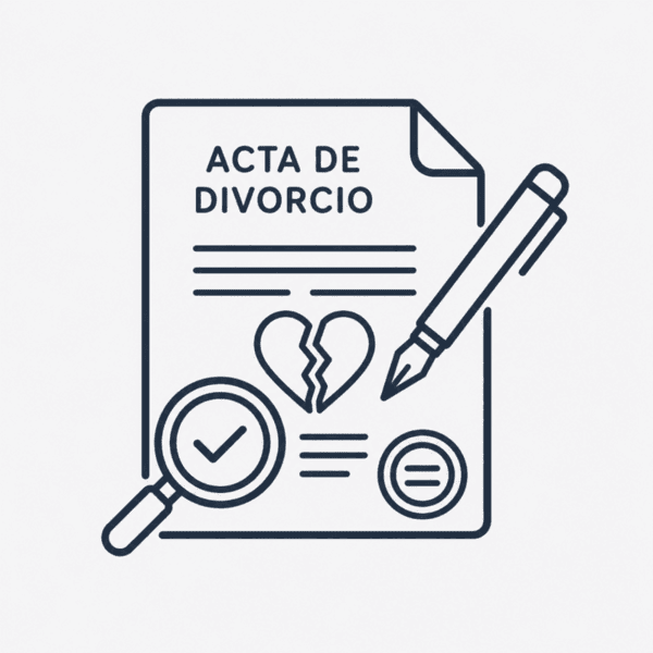 NEW ACTA DE DIVORCIO MEXICO (L-D) con "FOLIO"