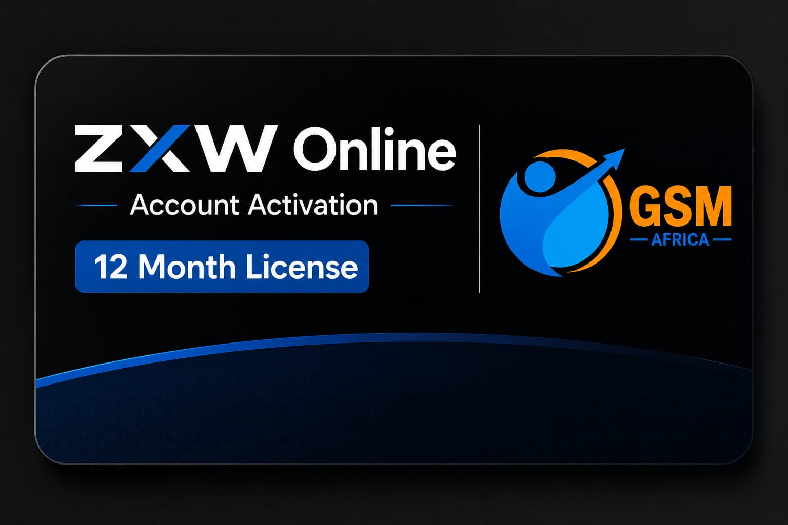 ZXW Online Account Activation – 12 Months