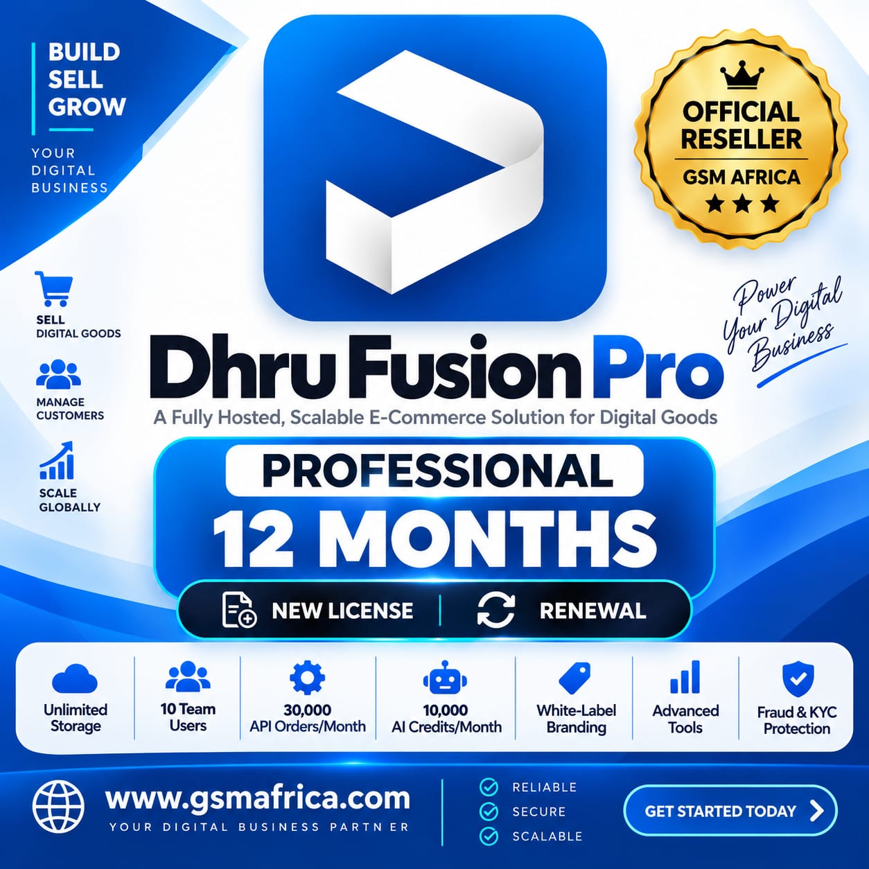 Dhru Fusion Pro Professional – Annual Subscription | New & Renewal