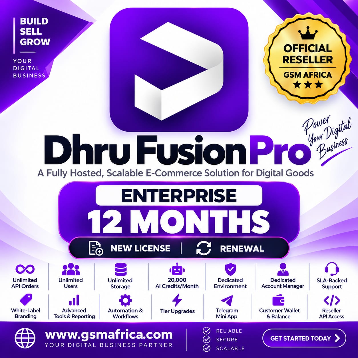 Dhru Fusion Pro Enterprise – Annual Subscription | New & Renewal