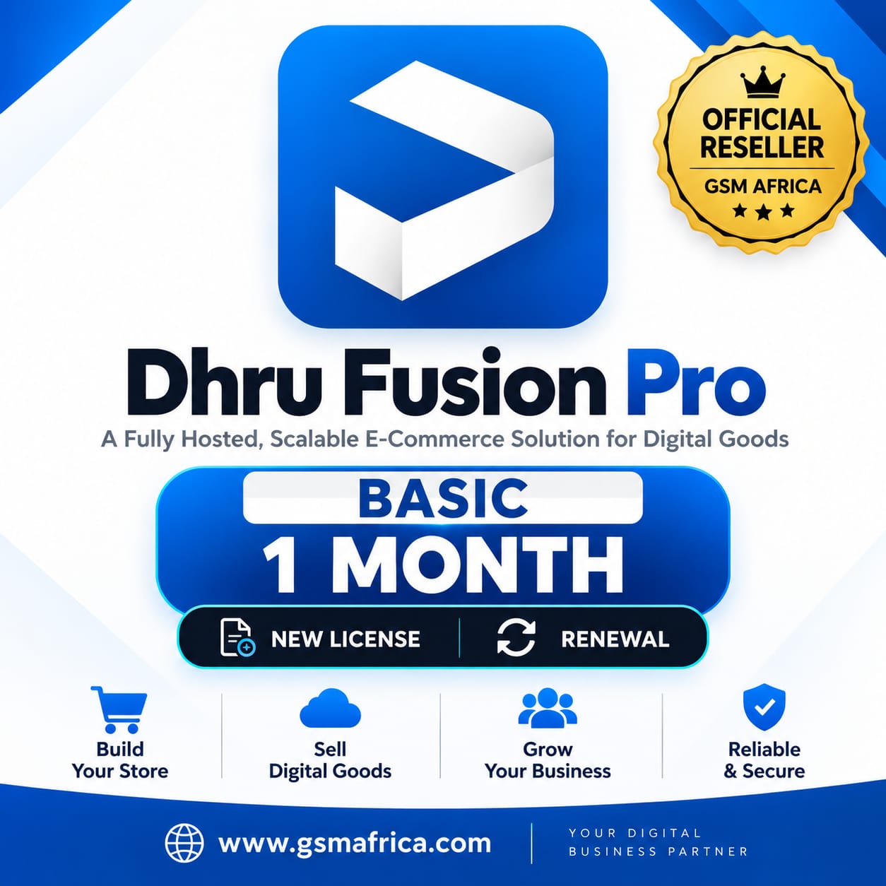 Dhru Fusion Pro Basic – Monthly Subscription | New & Renewal