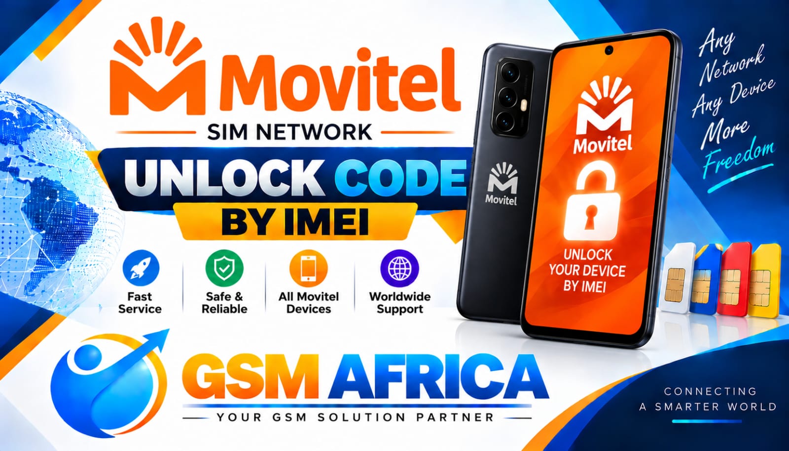 MOVITEL SIM NETWORK UNLOCK CODE BY IMEI