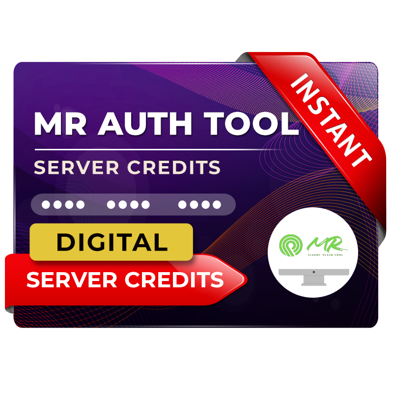 MrAuthTool – Server Credits for Unlock & FRP Services - Any Qnty