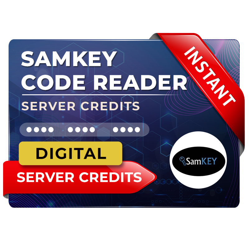 SamKey Code Reader - Transfer credits to existing User Instant API