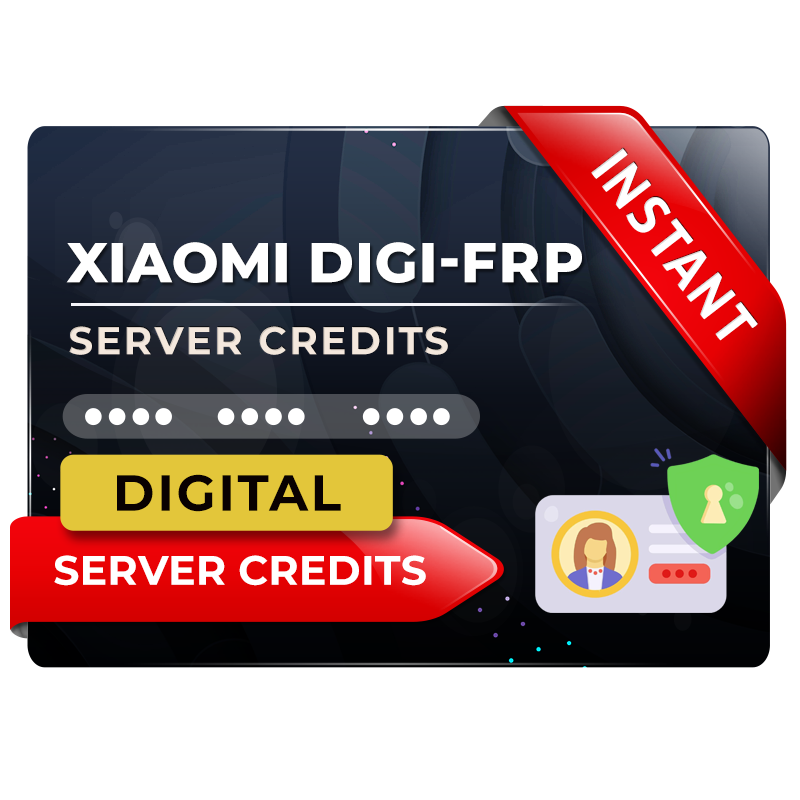 Xiaomi DIGI-FRP Tool 2 Credit (FRP) Existing User
