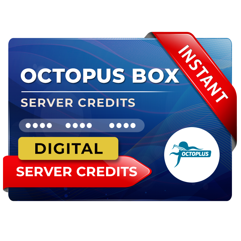 Octoplus Server Credits – Create New Account or Refill Existing Account