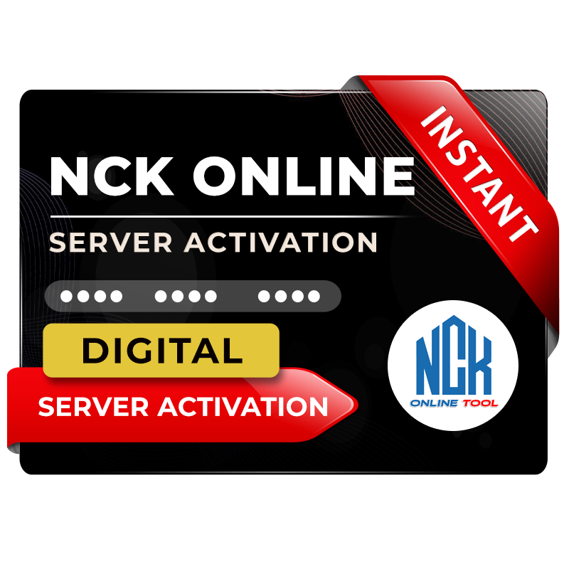 NCK Online Tool 3 Month Activation