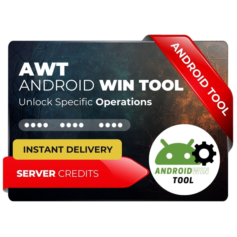 AWT - AndroidWin Tool Credits Qnt