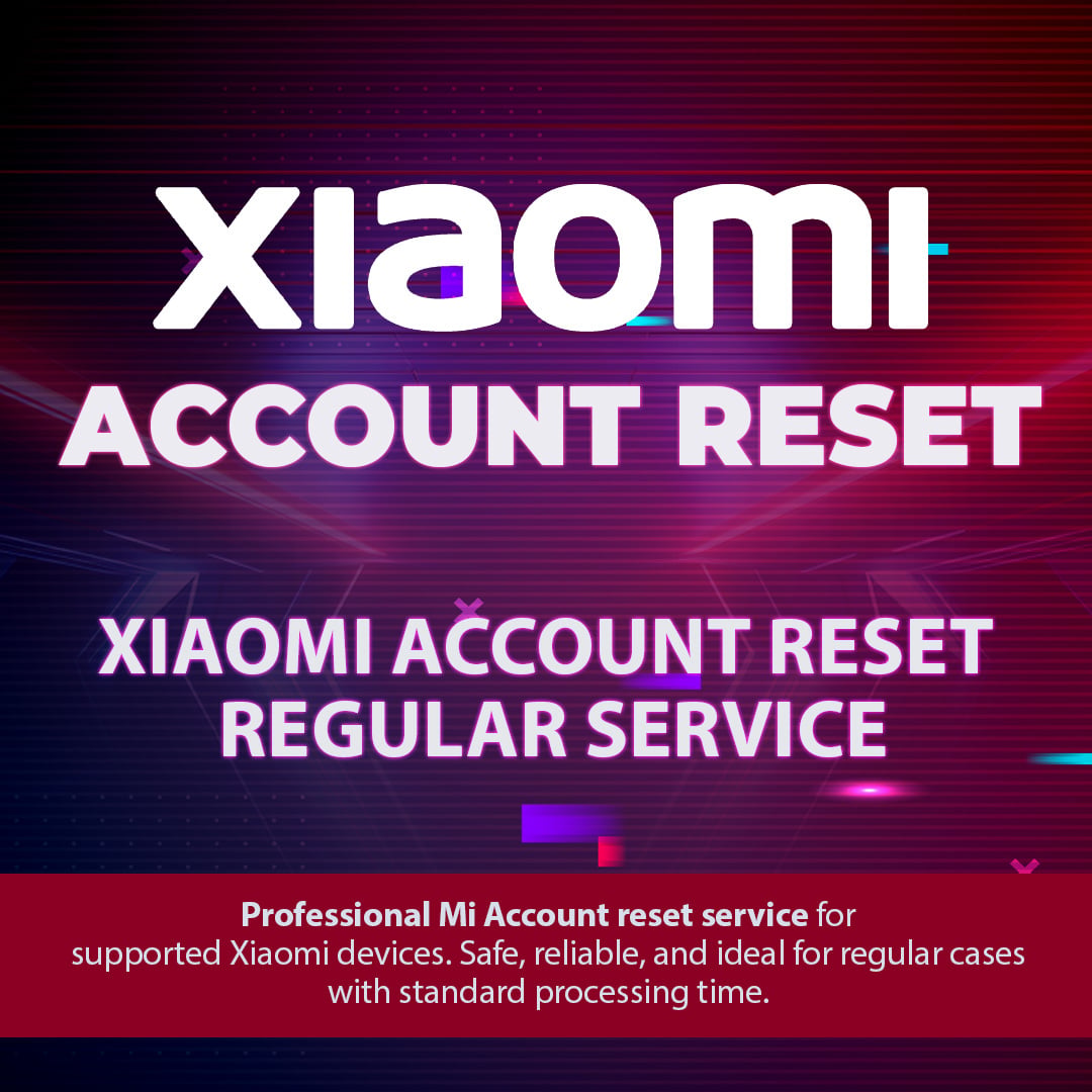 XIAOMI ACCOUNT REMOVE [ REGULAR SERVICE ][ JAPAN ][ 100% ]✅
