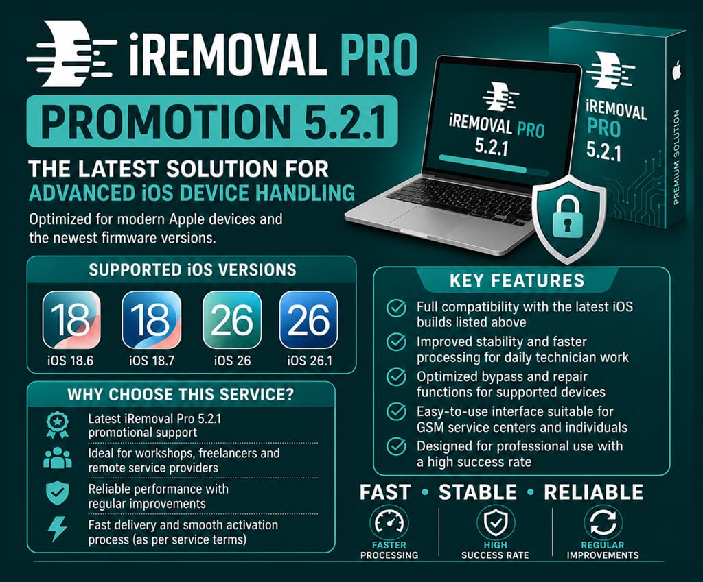 iRemoval Pro Promotion 5.2.1 - iOS18.6 - 18.7 - 26 - 26.1