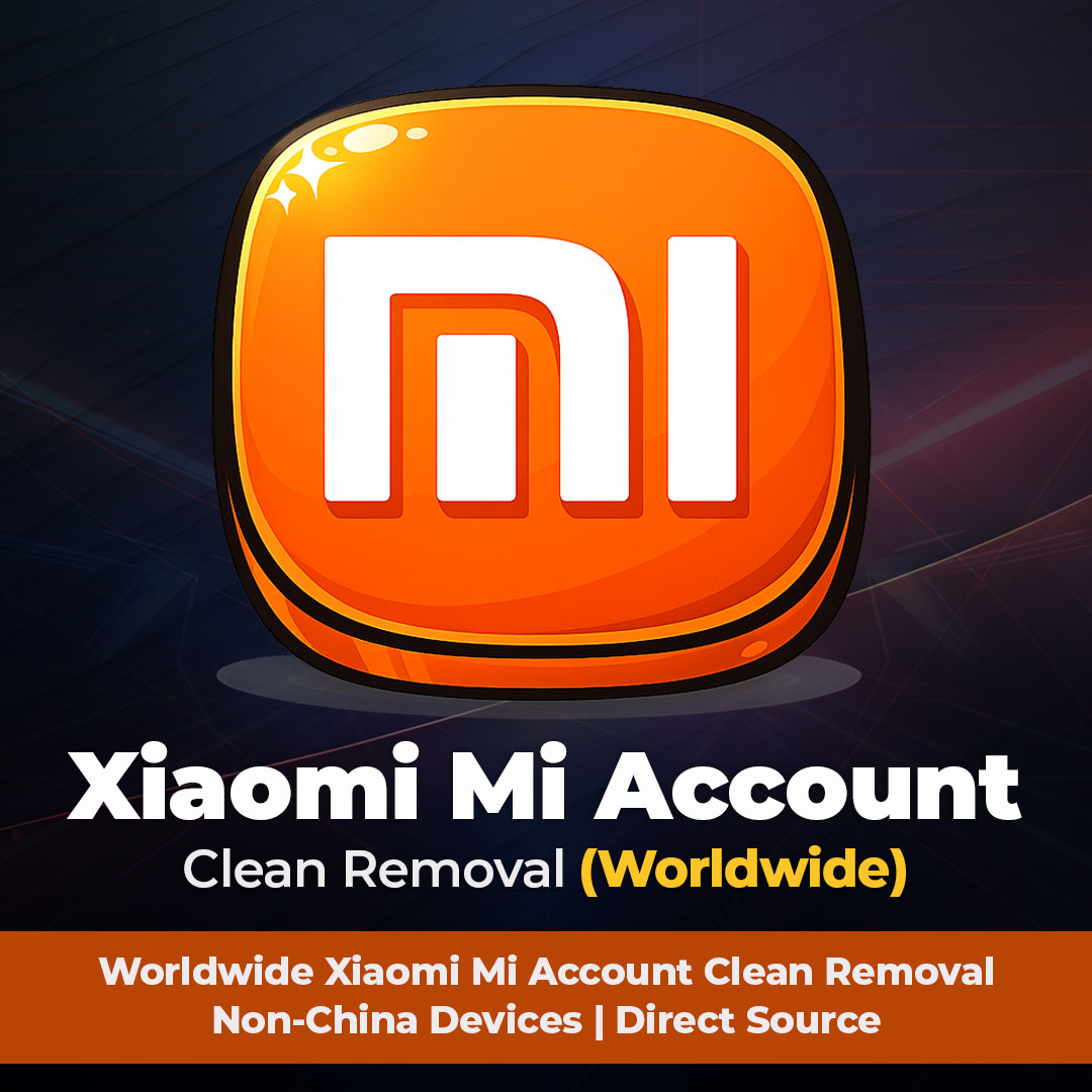Xiaomi Mi Account Clean Removal (Worldwide) ⚡️ | Non-China | Source B | Direct Source