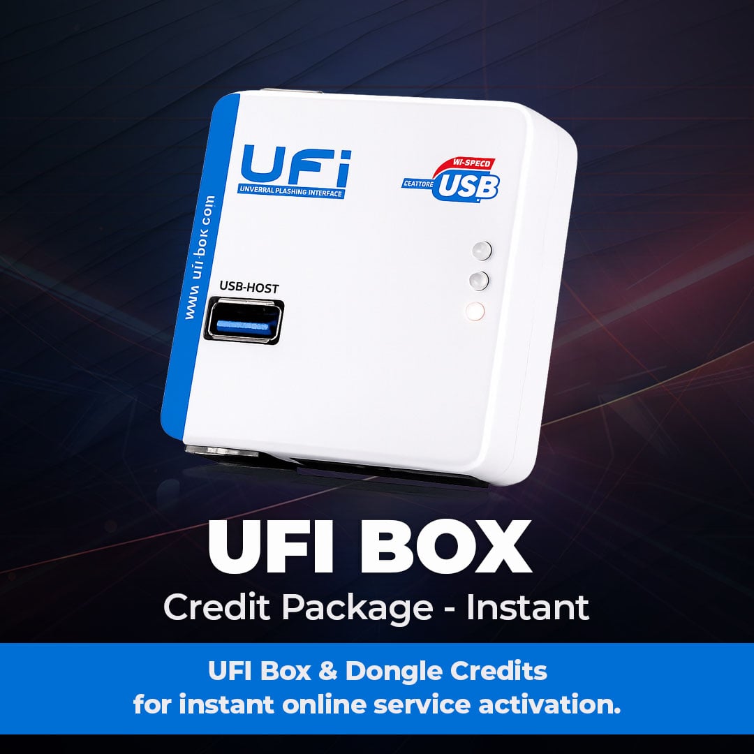 UFI Box / Dongle Credit Package - Instant