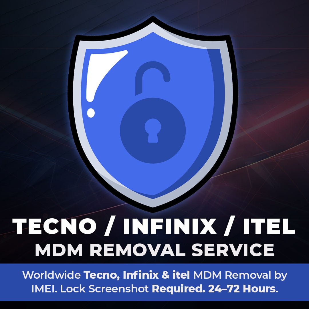 Tecno / Infinix / Itel MDM Removal Service by IMEI + Lock Screenshot 24–72 Hours (Source #3)