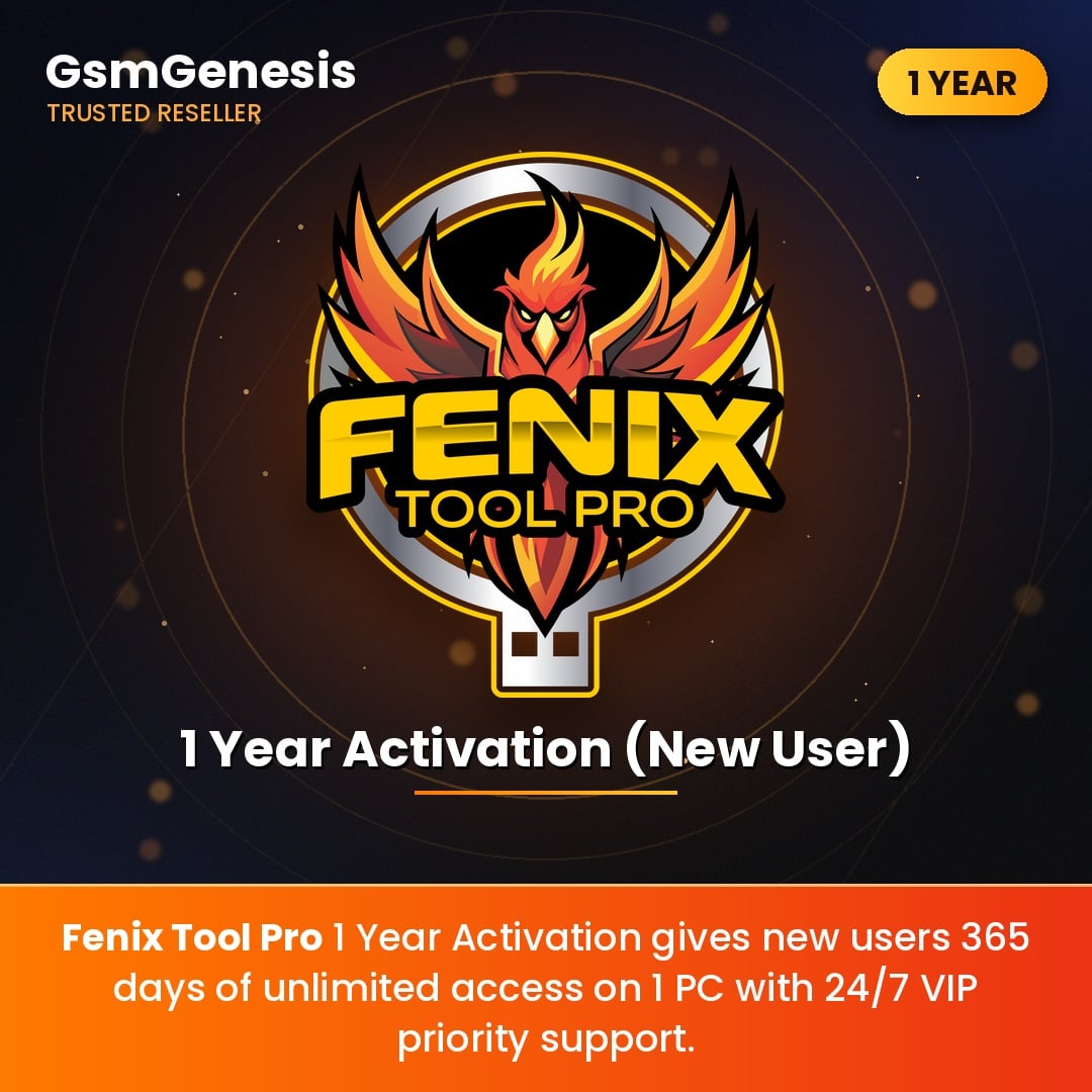 Fenix Tool Pro – 1 Year Activation (New User)