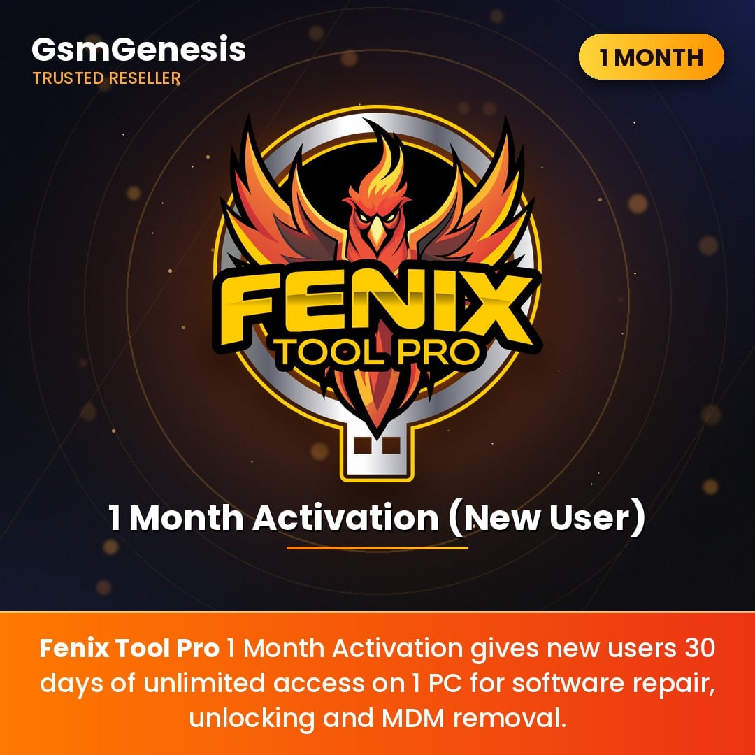 Fenix Tool Pro – 1 Month Activation (New User)