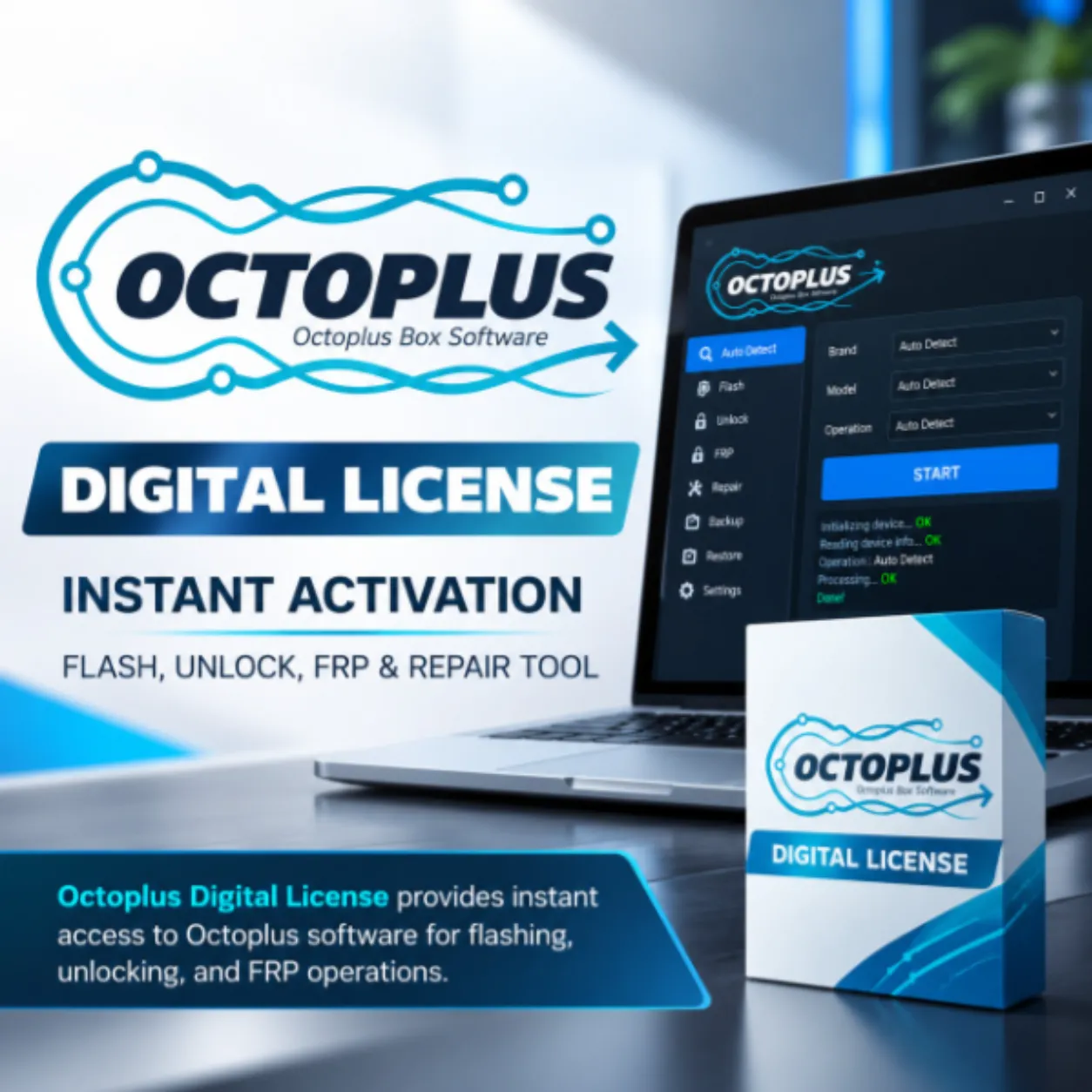 Octoplus Samsung Digital Tool License (3 Months)