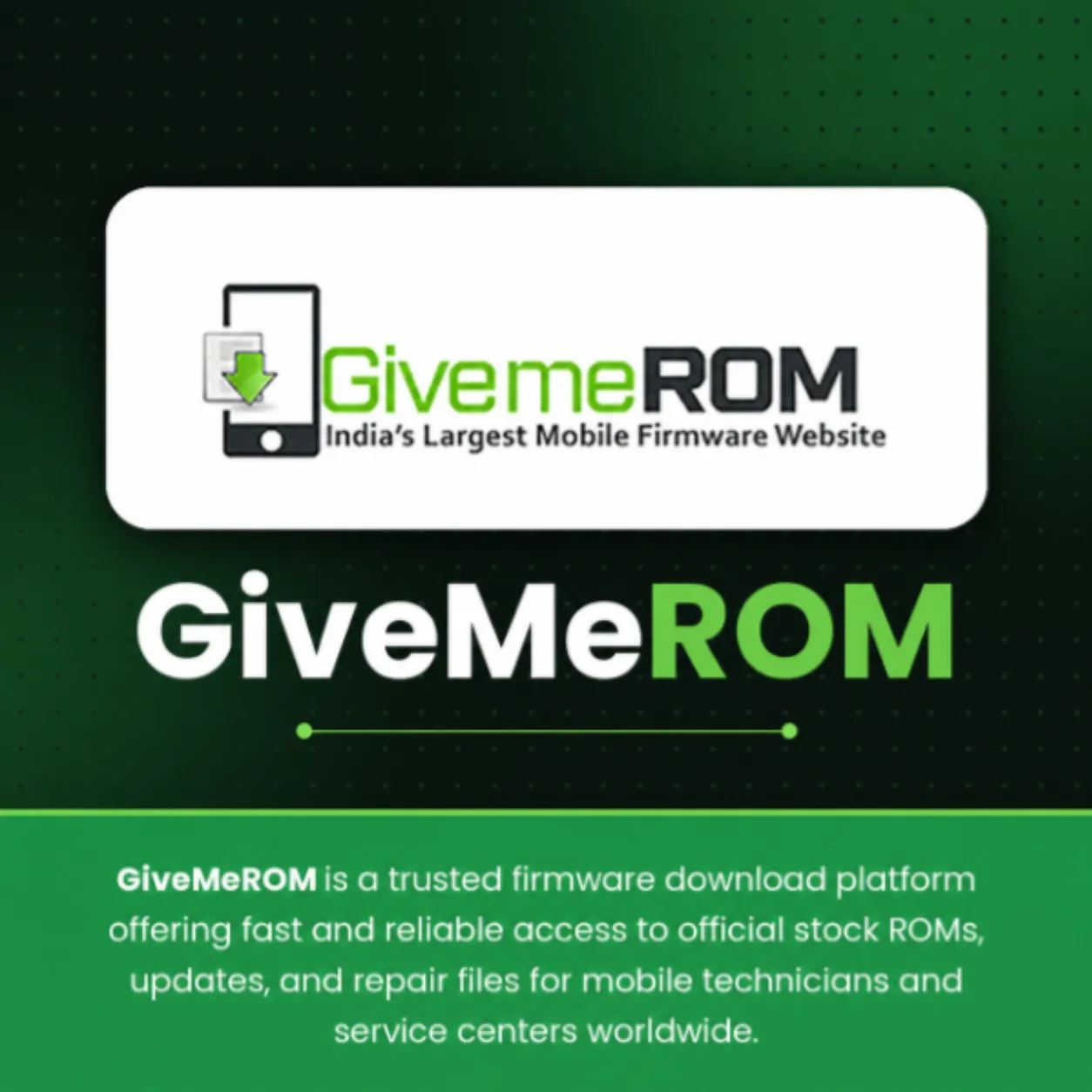GivemeROM Premium Pack – Firmware Access (1 Year)