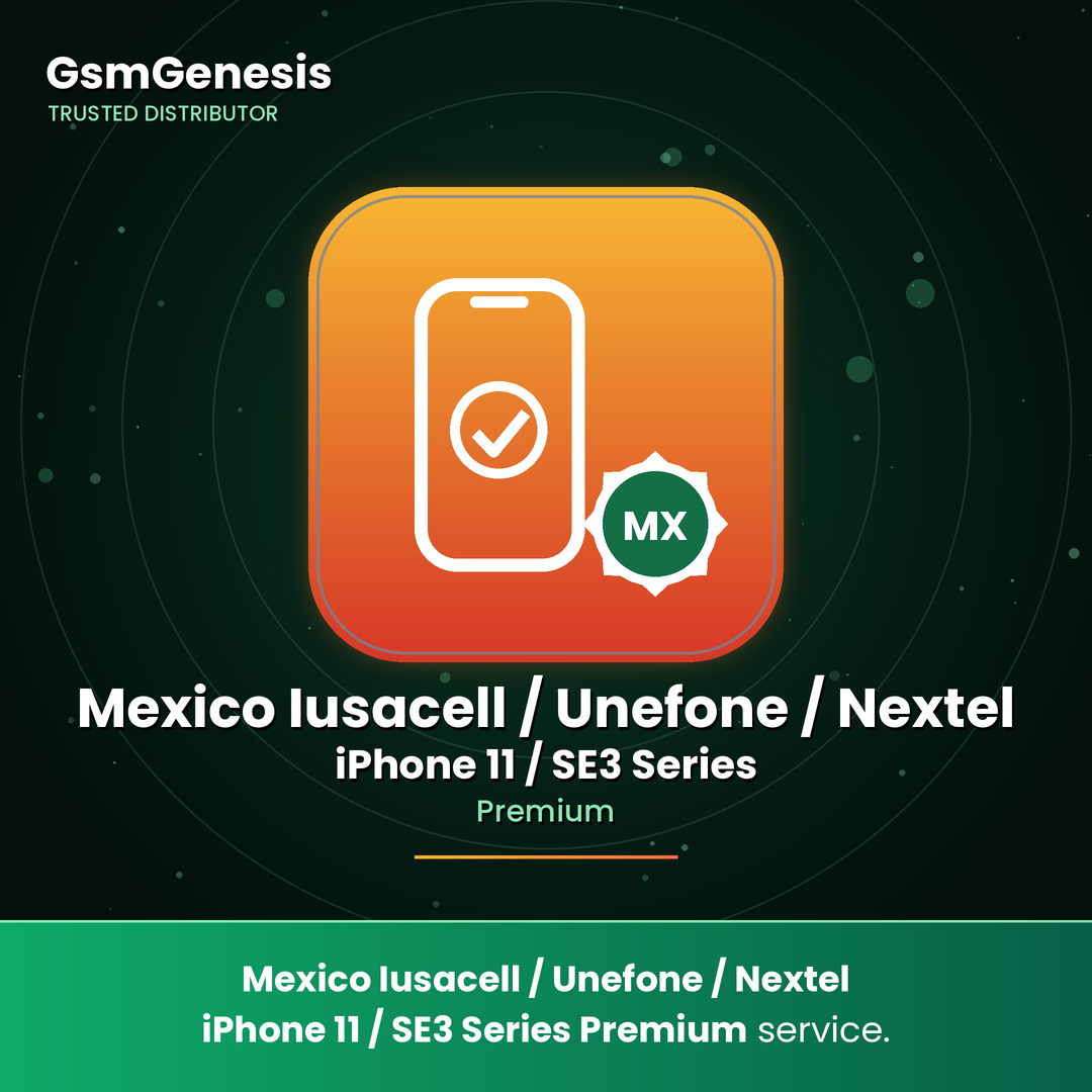 Mexico Iusacell / Unefone / Nextel iPhone 11 / SE3 Series Premium