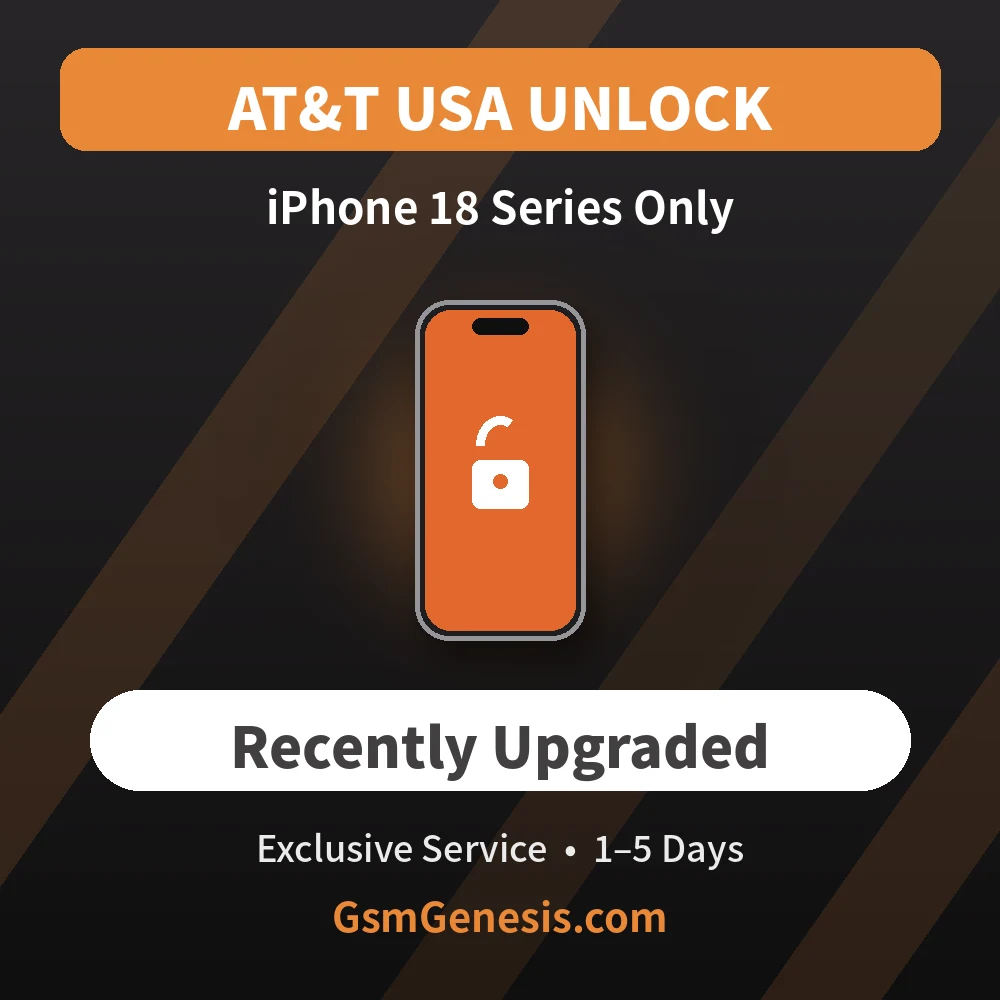 USA AT&T iPhone 18 Series Only(Recently Upgraded)Exclusive