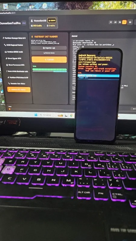 OumseGsmToolPro MDM unlock process
