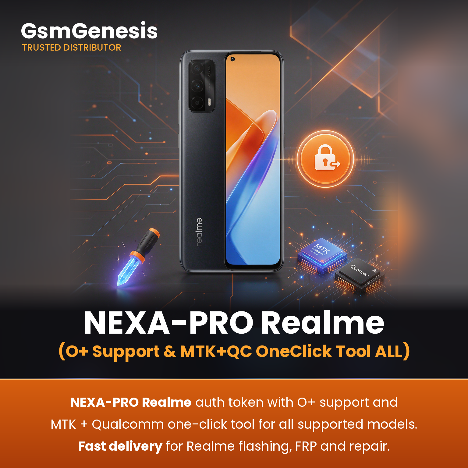 NEXA-PRO Realme (O+ Support & MTK+QC OneClick Tool ALL)