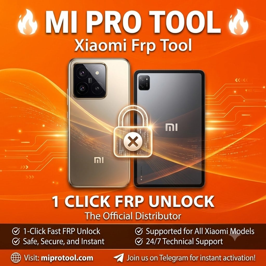Mi Pro Tool - For Xiaomi Frp Credits [Existing User]✅