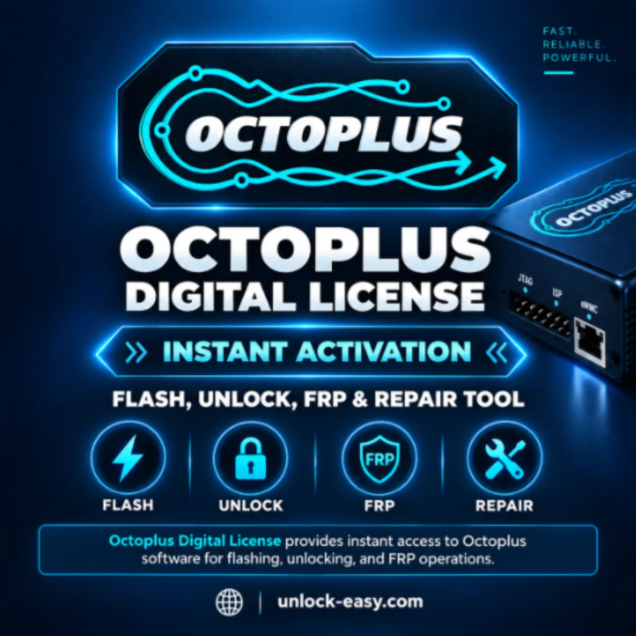 Octoplus FRP Tool Digital License Activation 6 Months