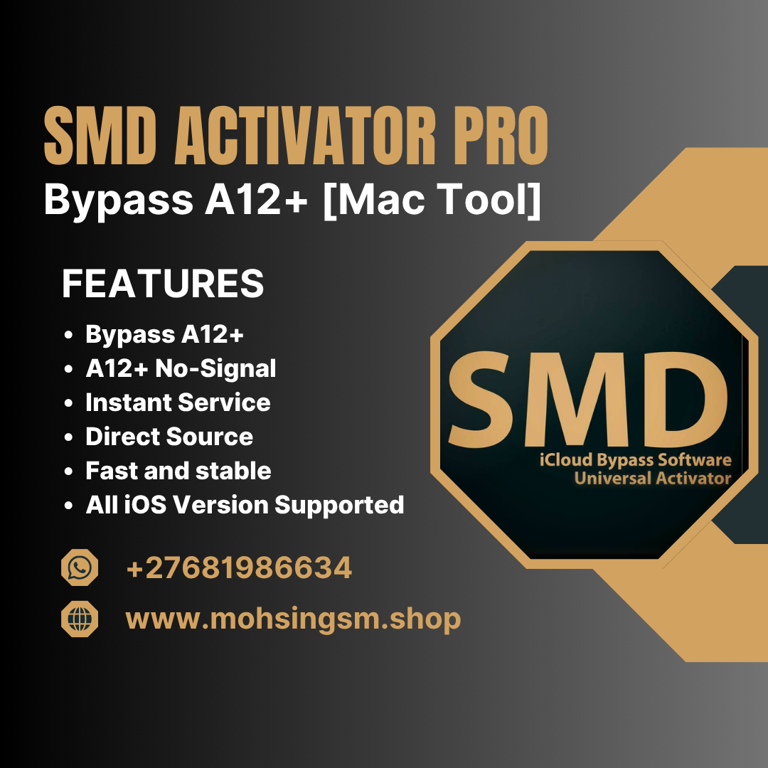 ⚡️SMD Activator Pro iPhone 11 - [ Hello Bypass without Signal ]