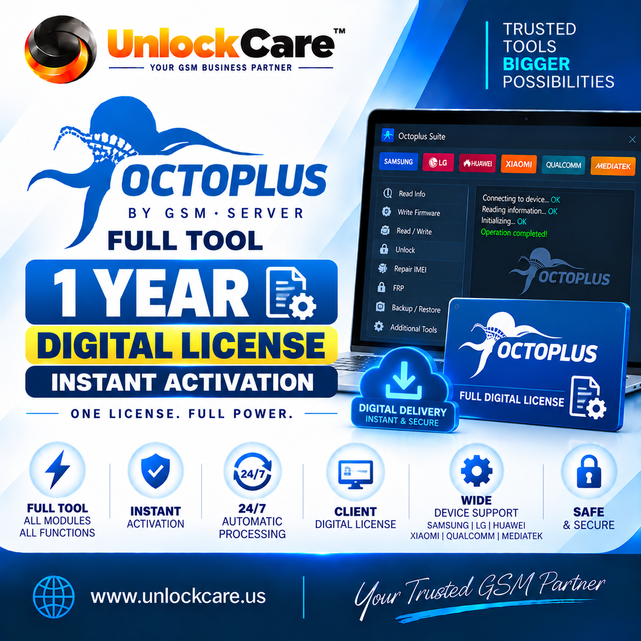 Octoplus Full 1 Year Digital License