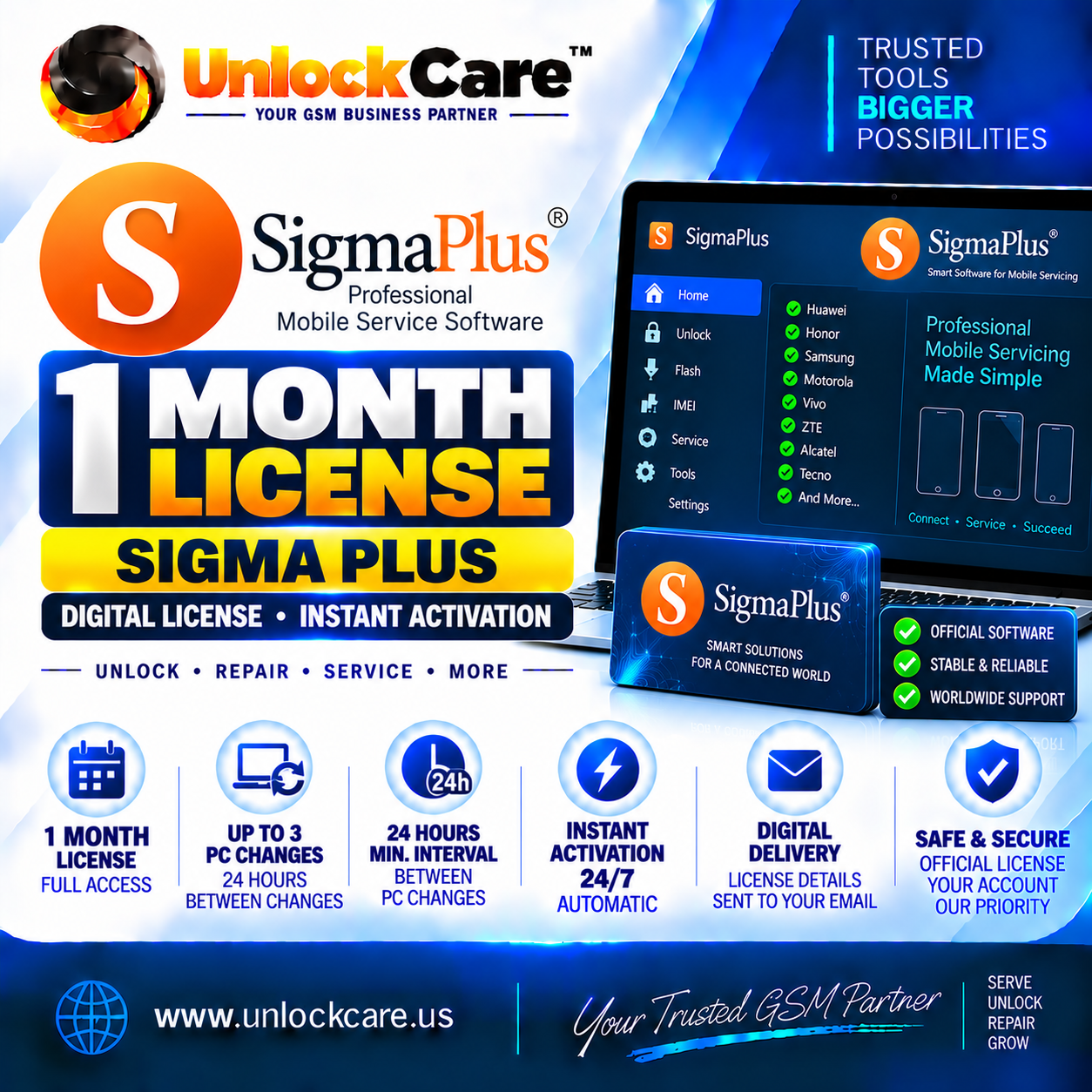 Sigma Plus 1 Month Digital License