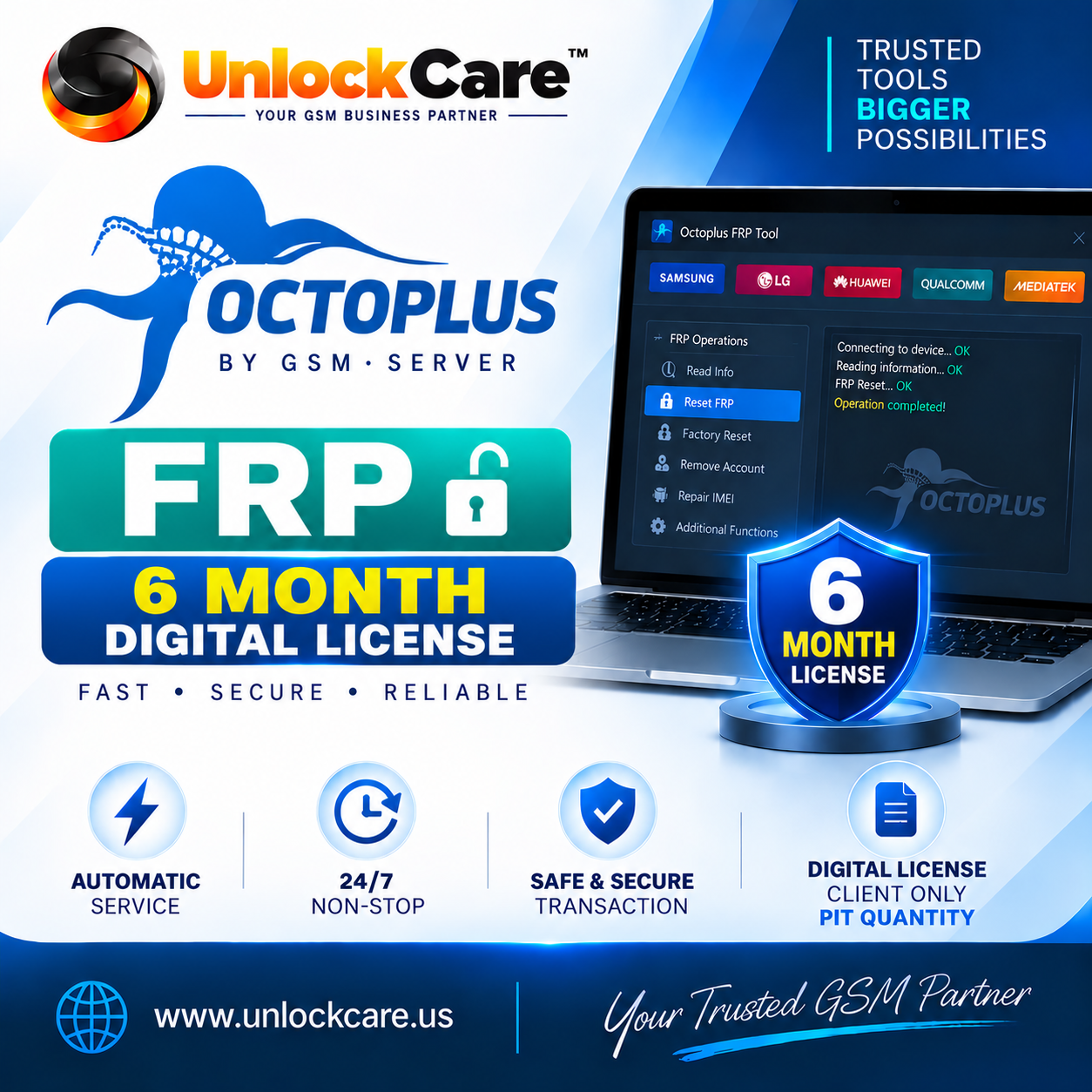 Octoplus FRP 6 Month Digital License