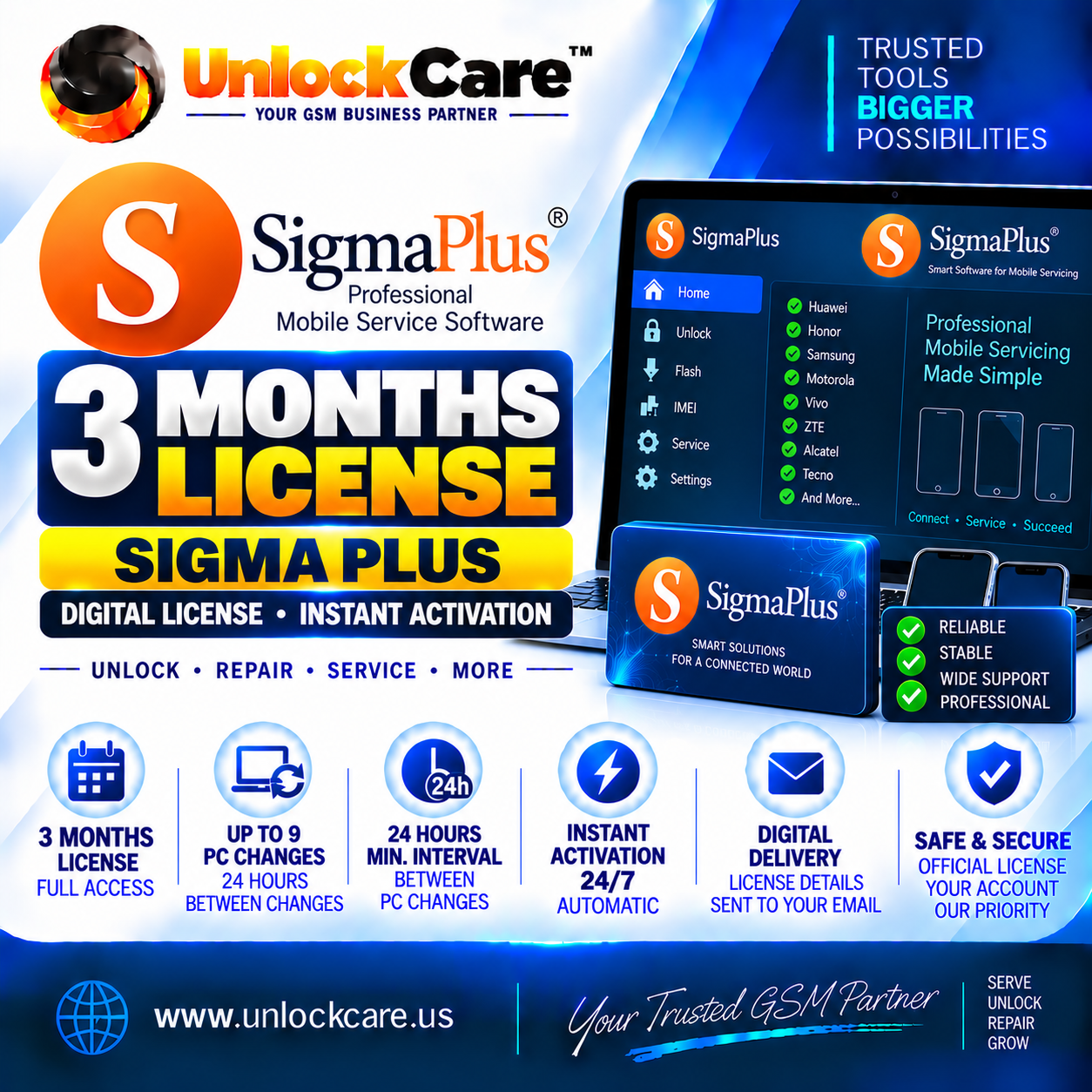 Sigma Plus 3 Month Digital License