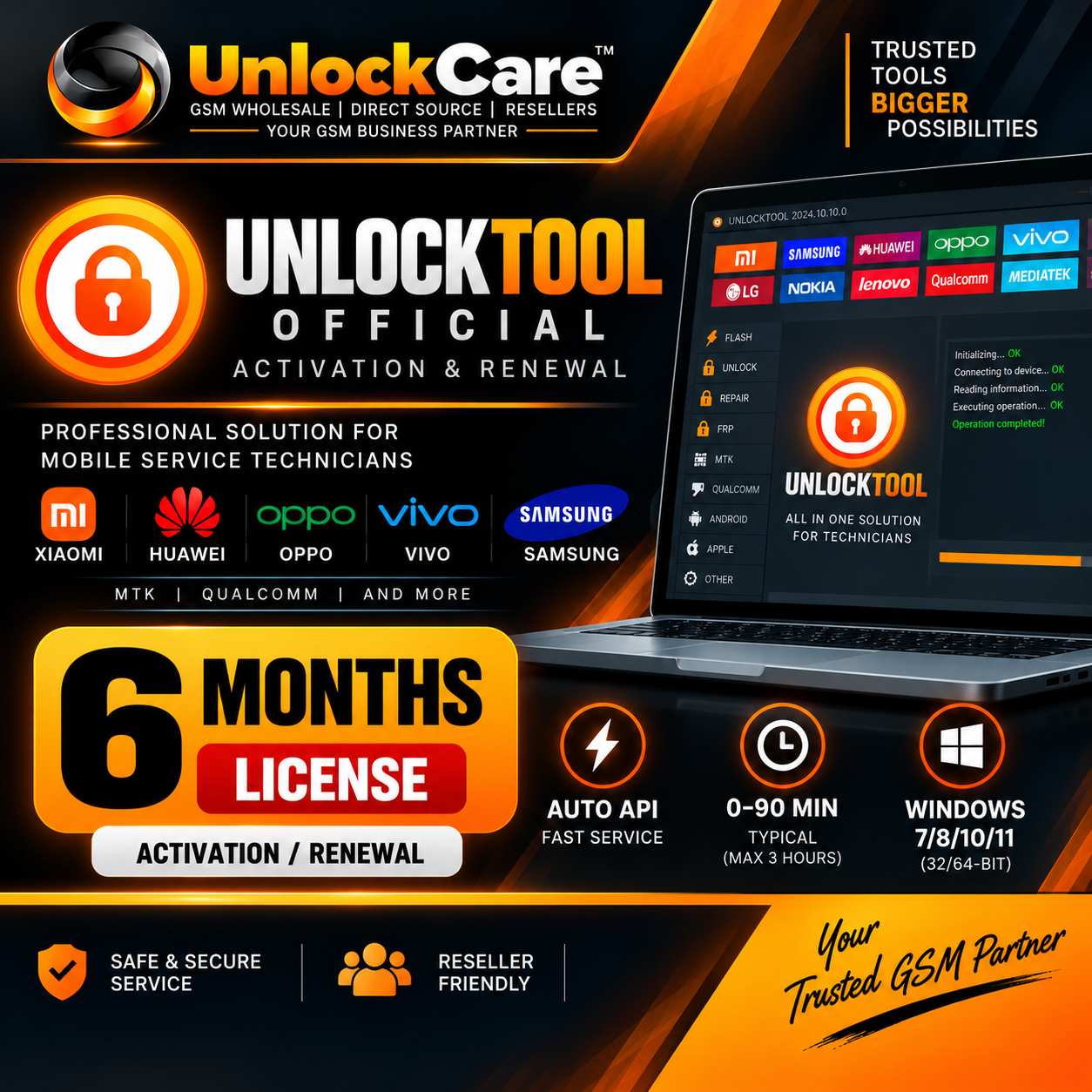 UnlockTool 6 Months License — Activation / Renewal
