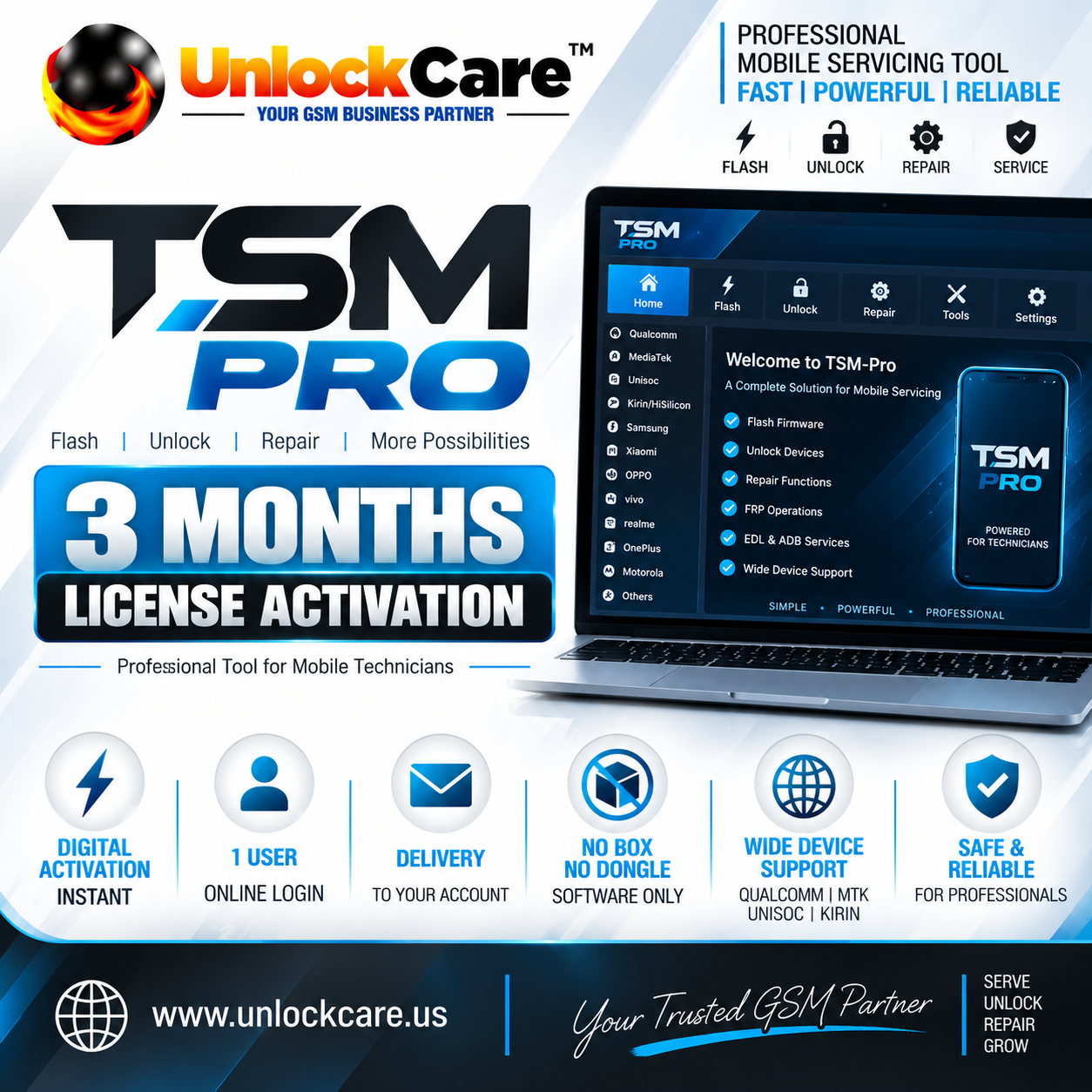TSM-Pro 3 Months — License Activation