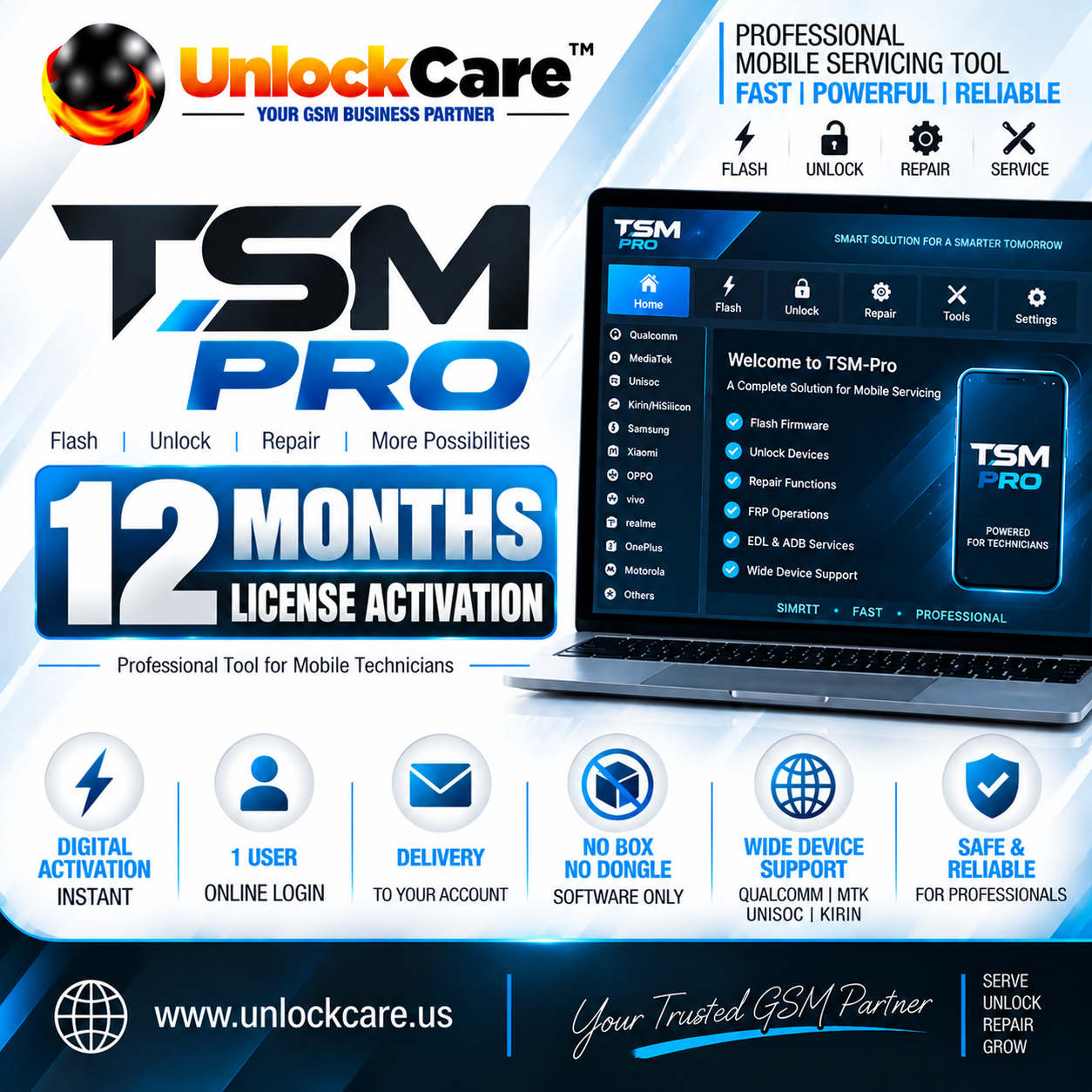 TSM-Pro 12 Months — License Activation