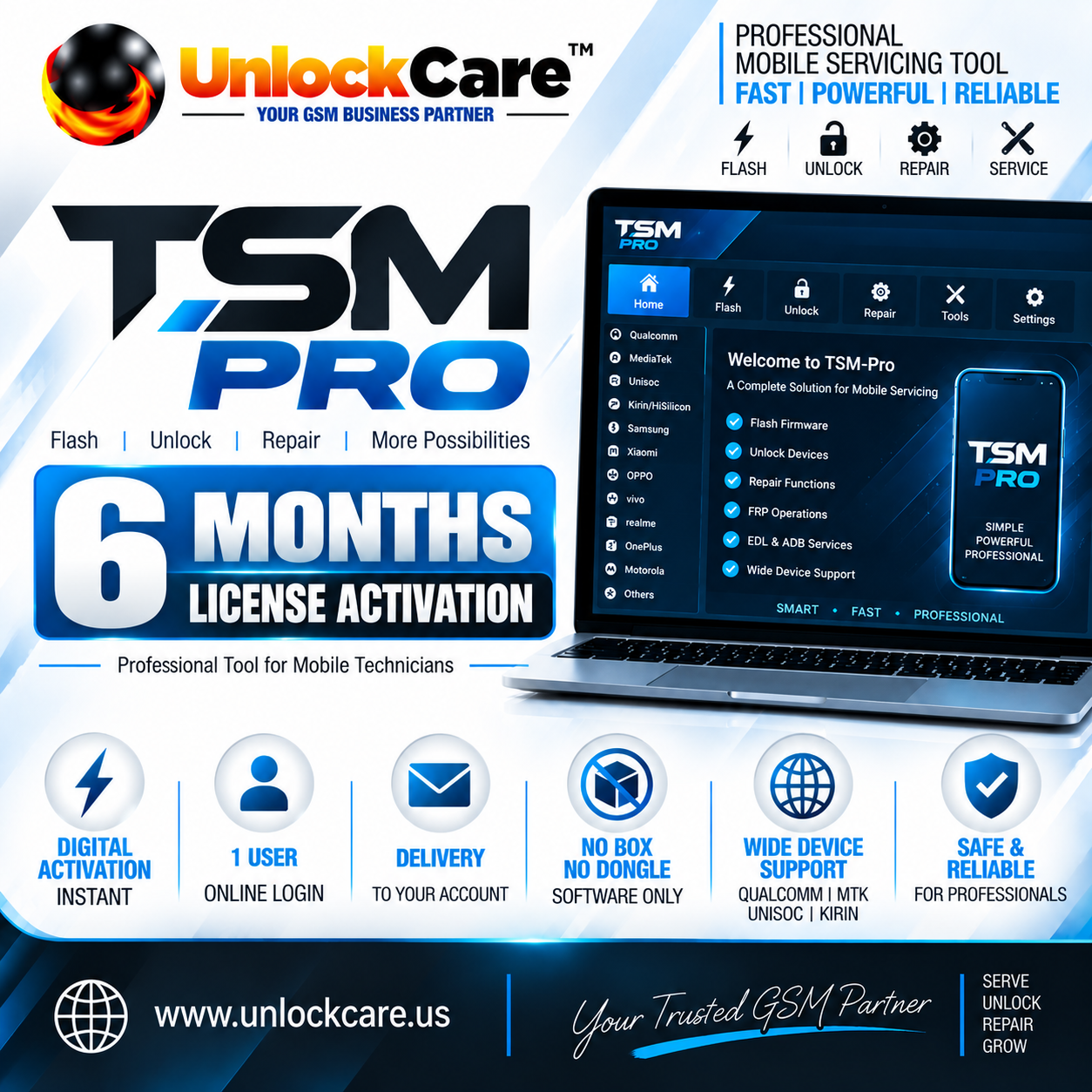 TSM-Pro 6 Months — License Activation
