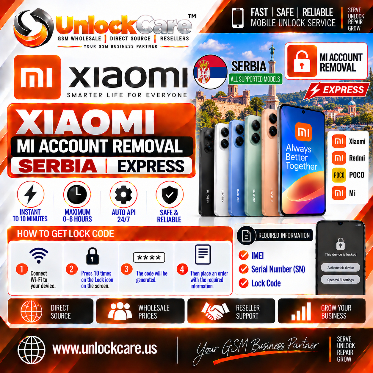 Xiaomi Mi Account Removal β Serbia Express