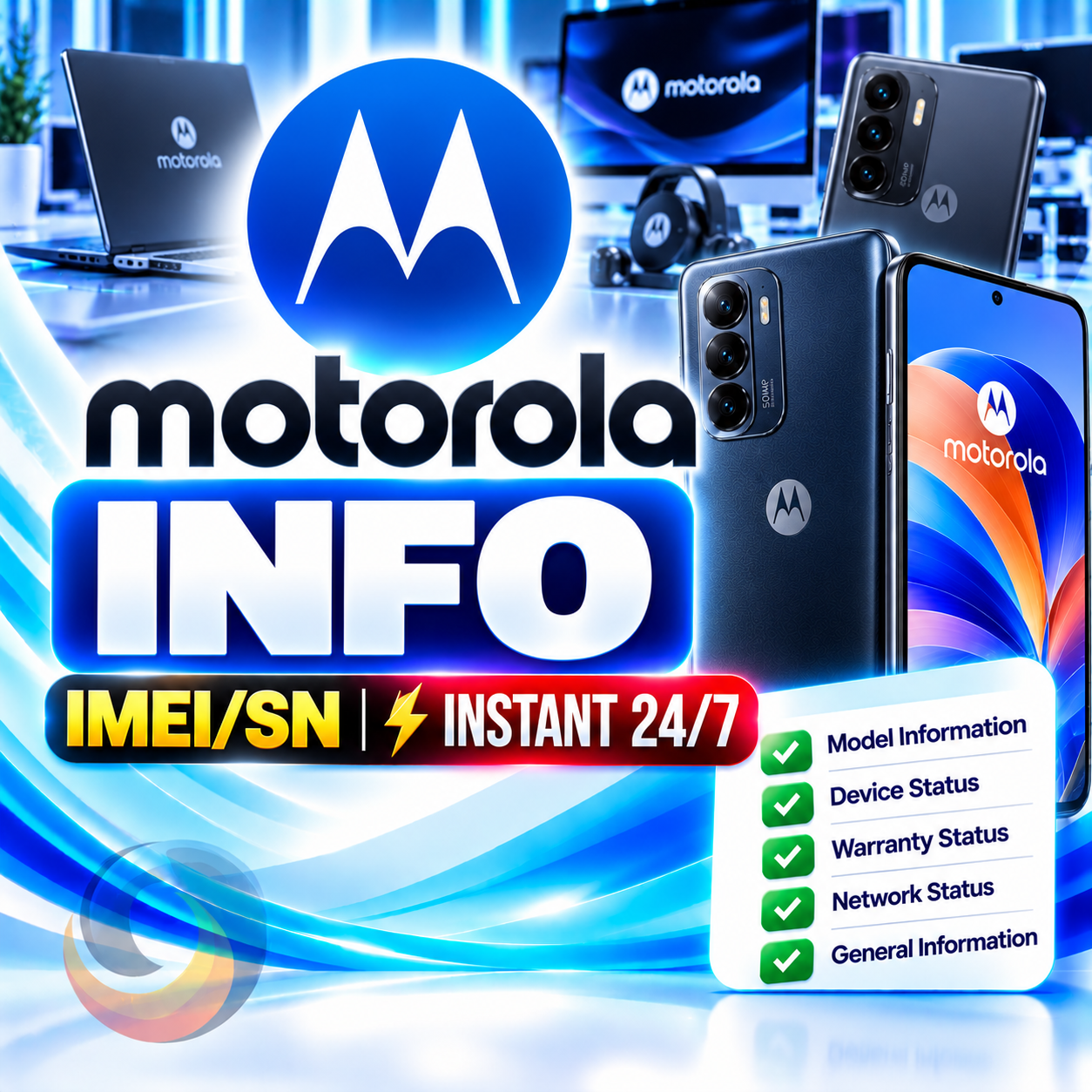 Motorola Info [IMEI/SN] Instant 24/7