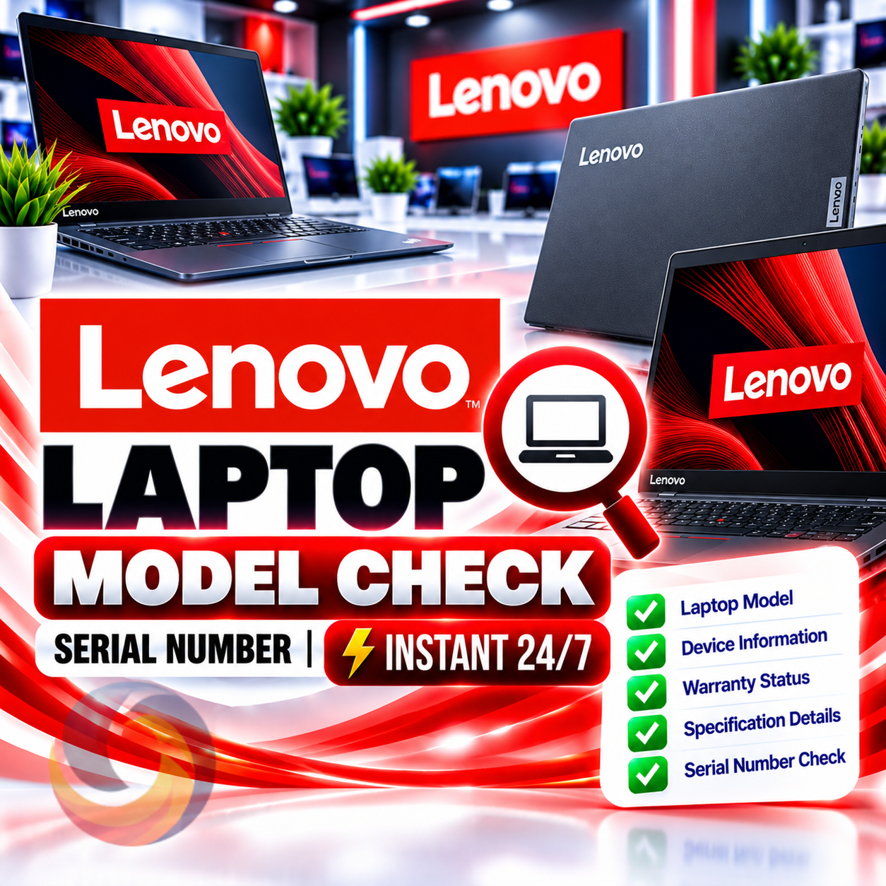 Lenovo Laptop Model Check [Serial Number] Instant 24/7