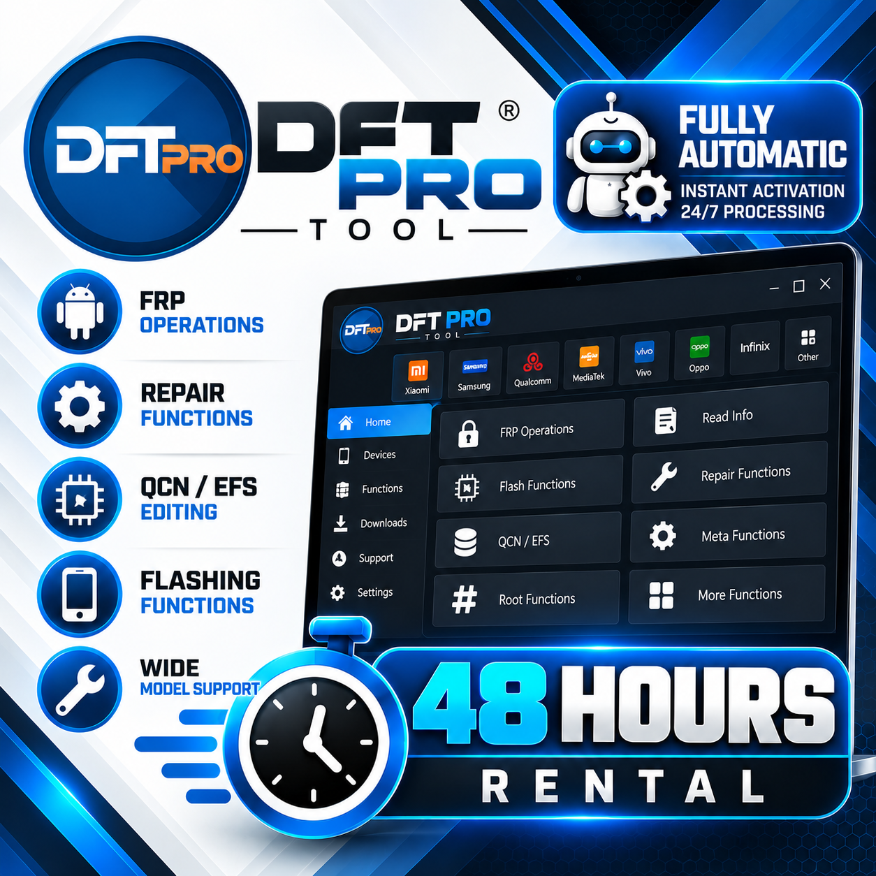 DFT PRO Tool Rental — 48 Hours