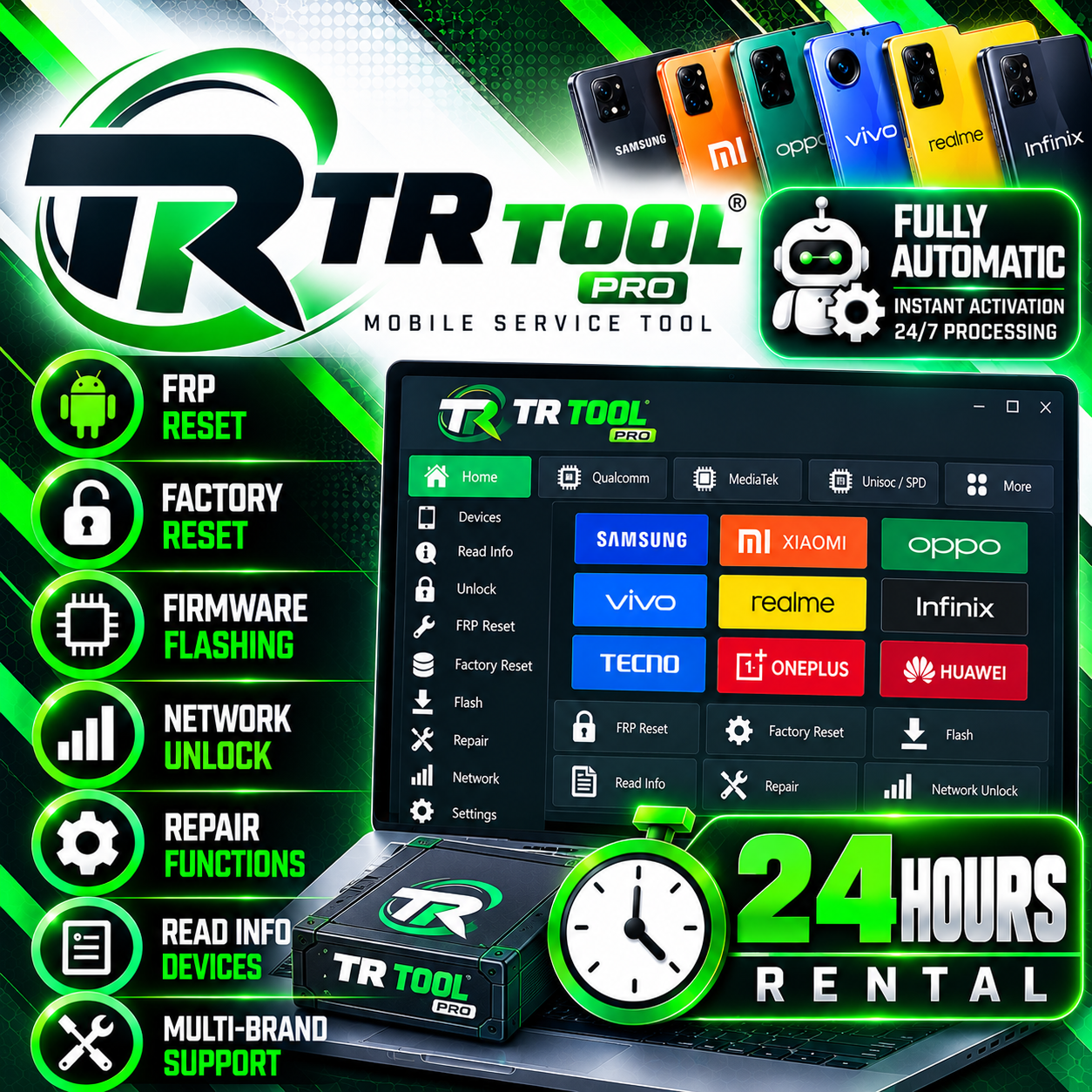 TR Tool Rental — 24 Hours