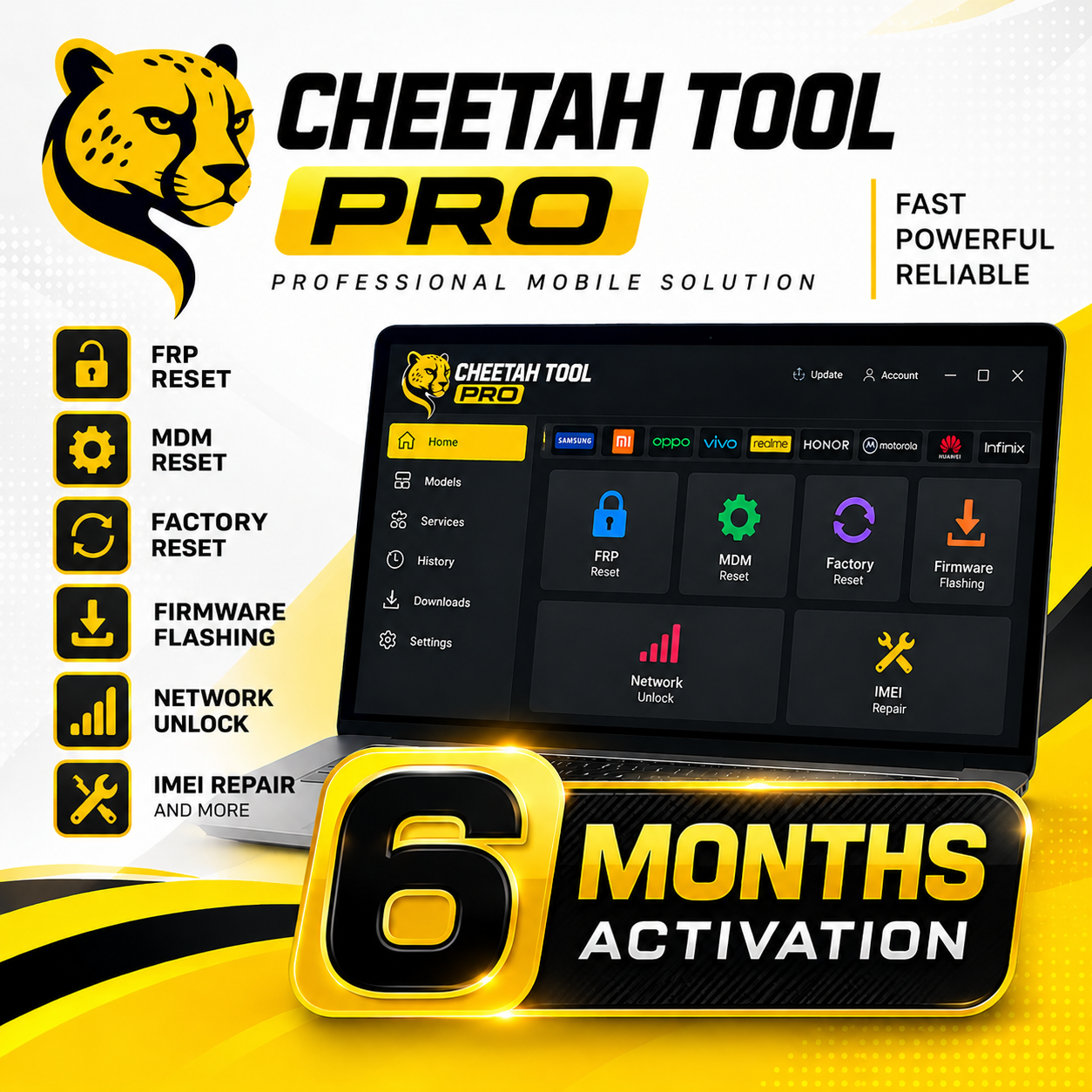 Cheetah Tool PRO Activation — 6 Months