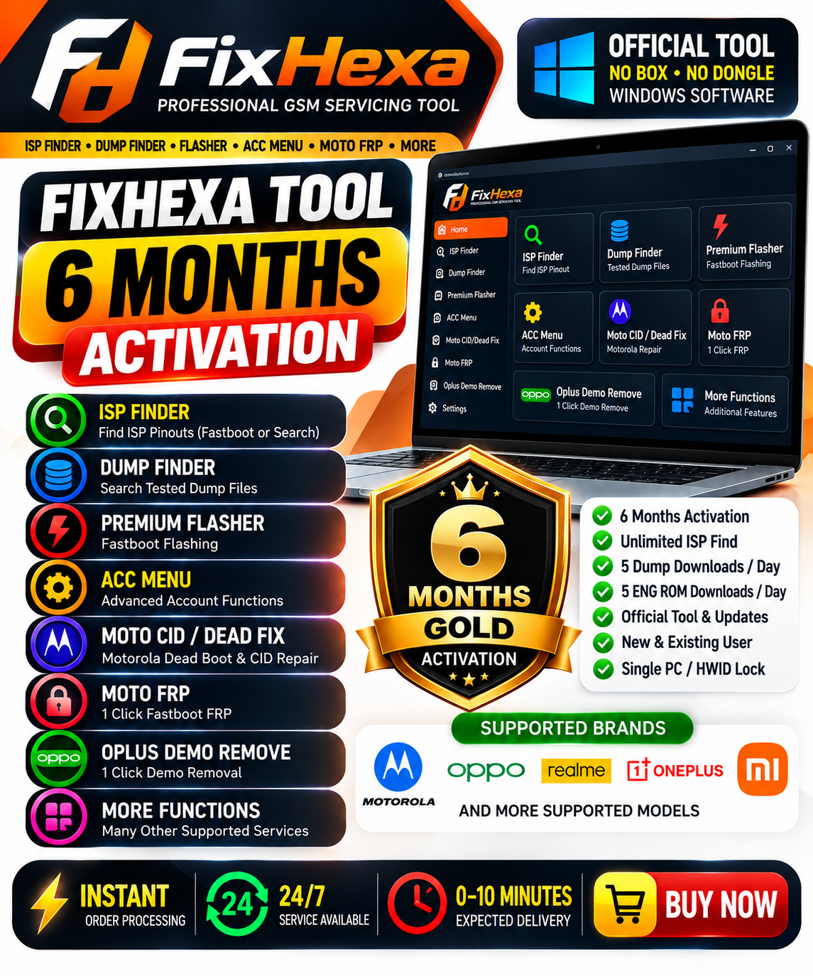 FixHexa Tool — 6 Months Activation