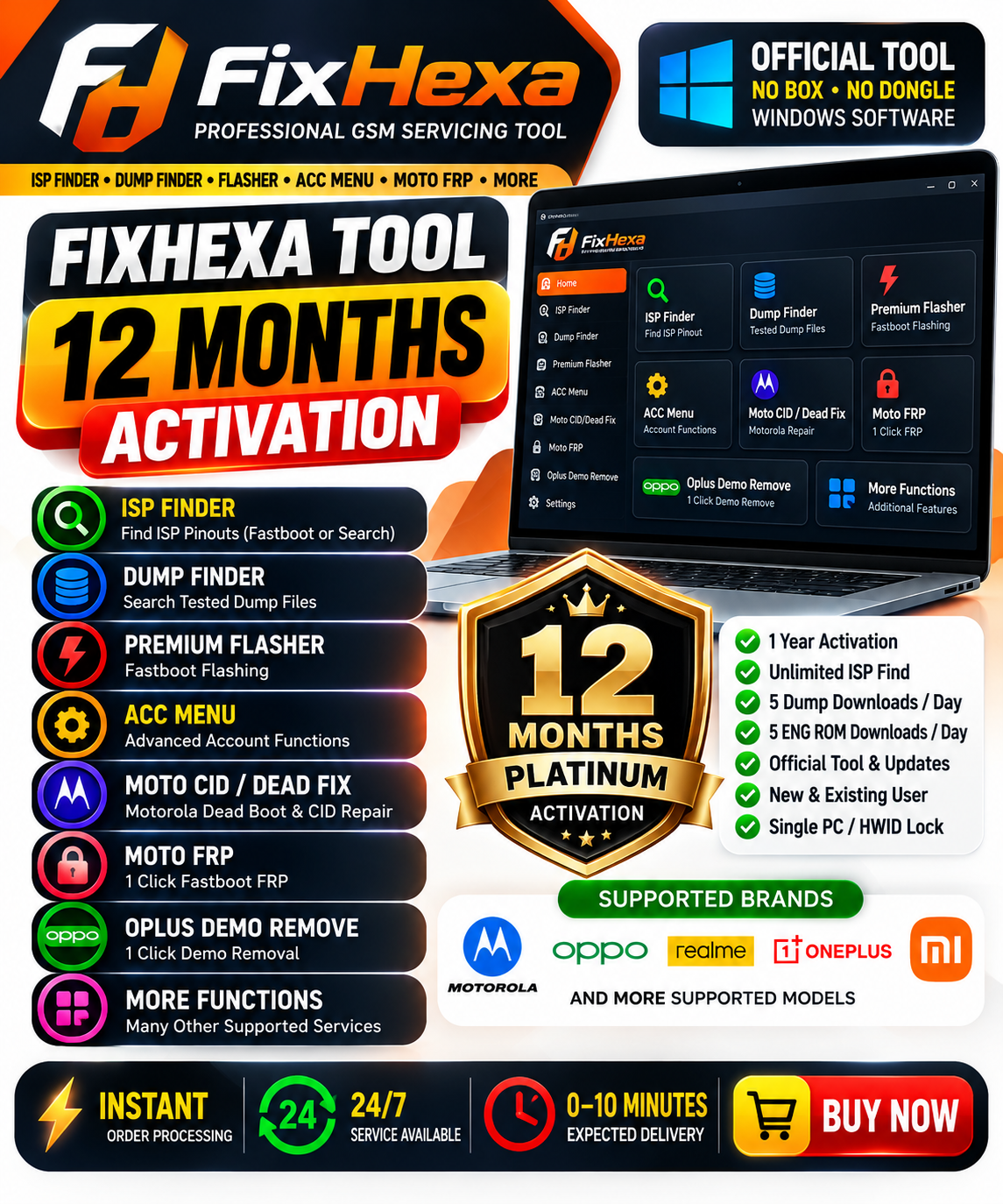 FixHexa Tool — 12 Months Activation