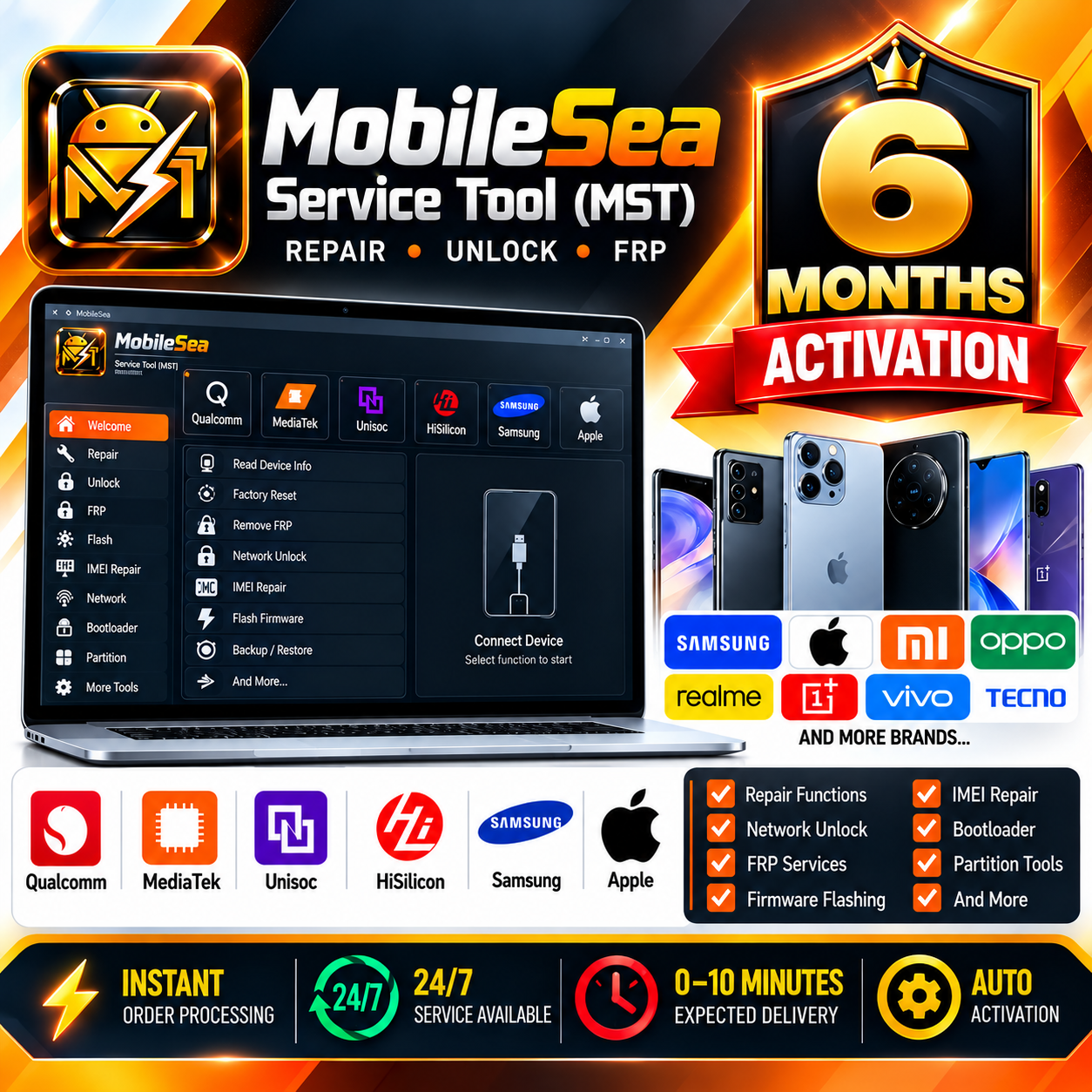 MobileSea Tool (MST) 6 Month Activation