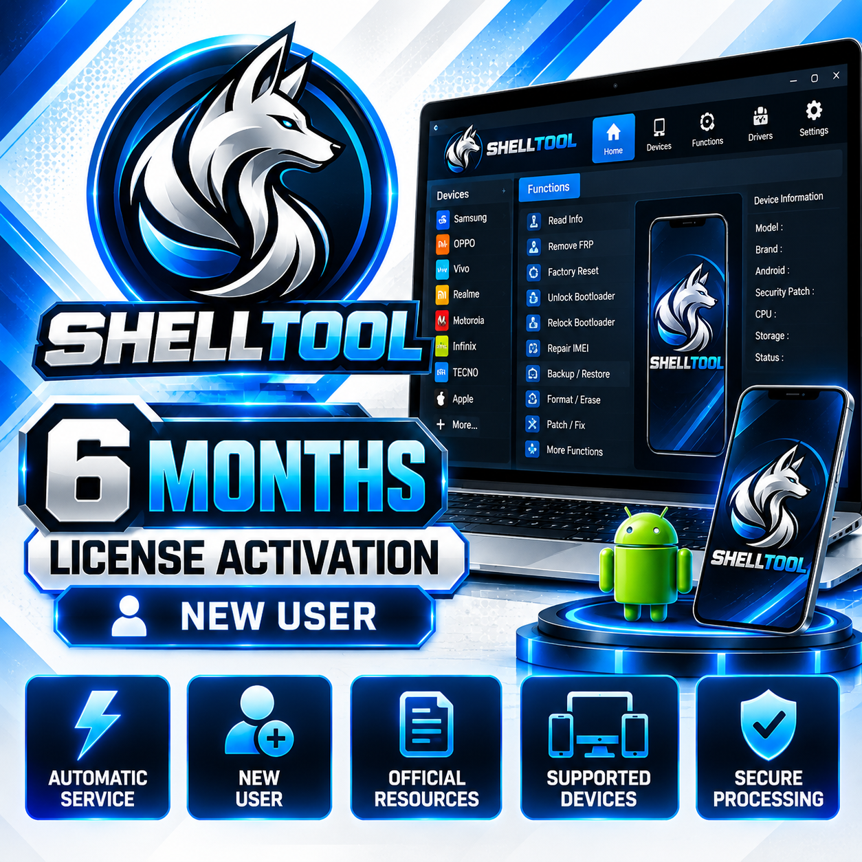 ShellTool – 6 Months License Activation