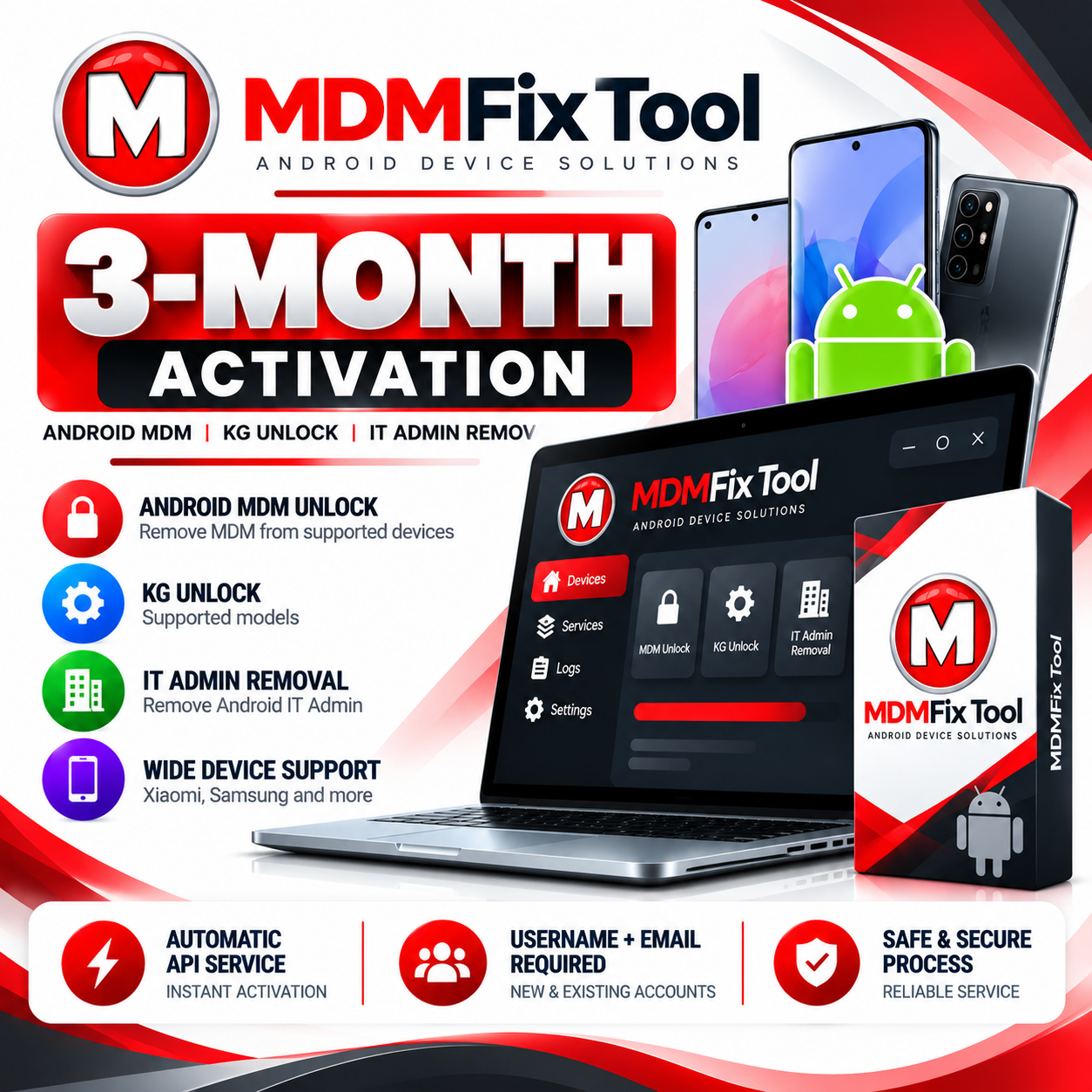 MDM Fix Tool — 3-Month Activation